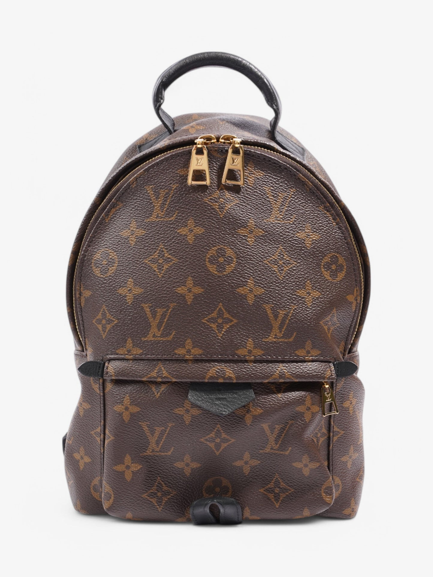 Louis Vuitton Palm Springs Monogram / Black Coated Canvas Medium