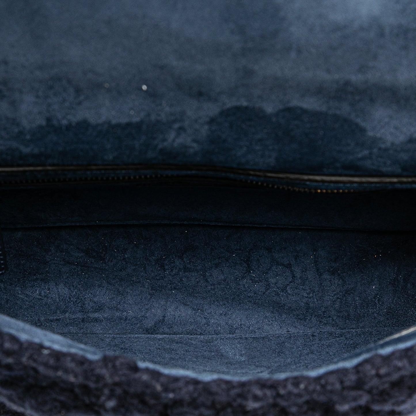 Valentino Medium Cashmere Roman Stud Satchel Blue