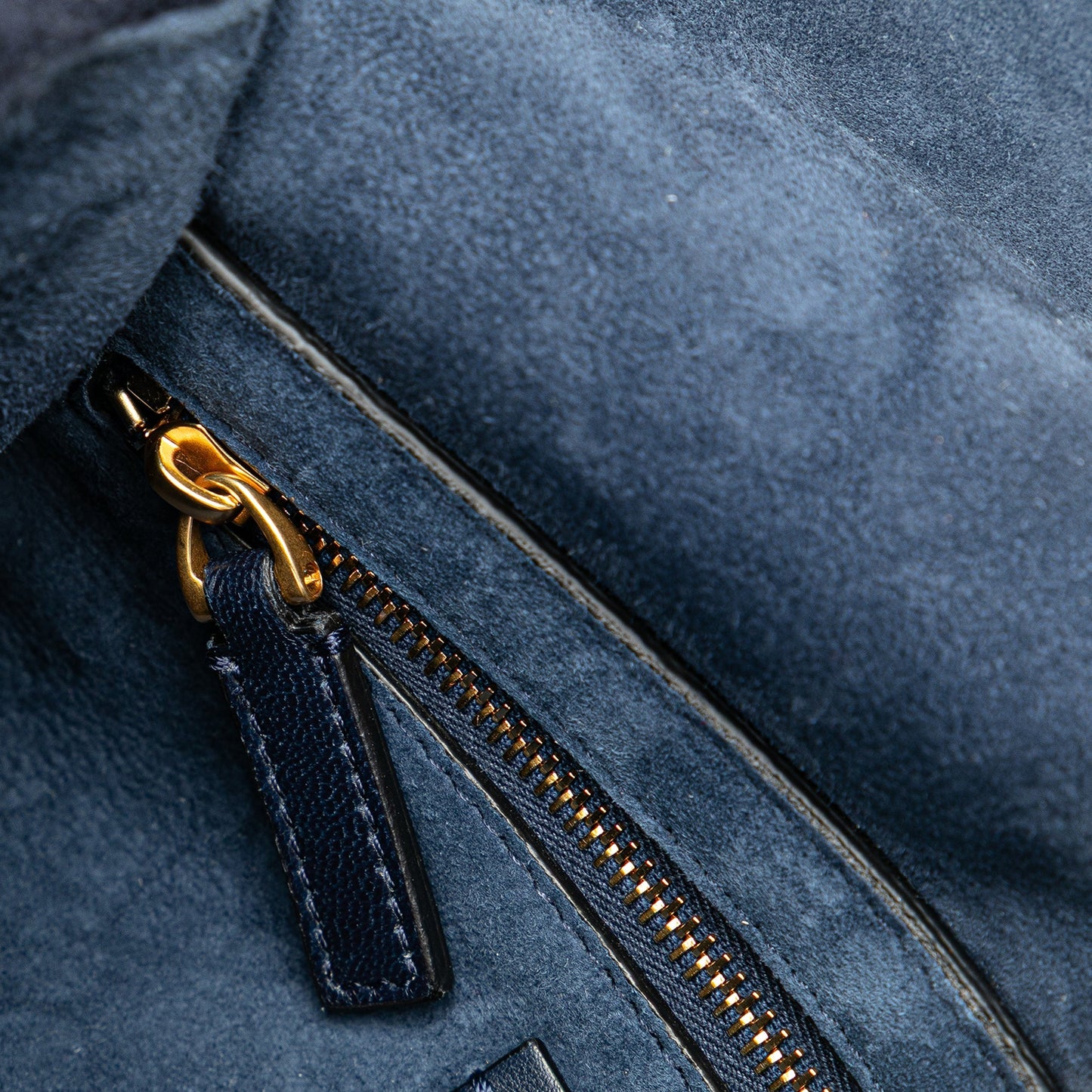 Valentino Medium Cashmere Roman Stud Satchel Blue
