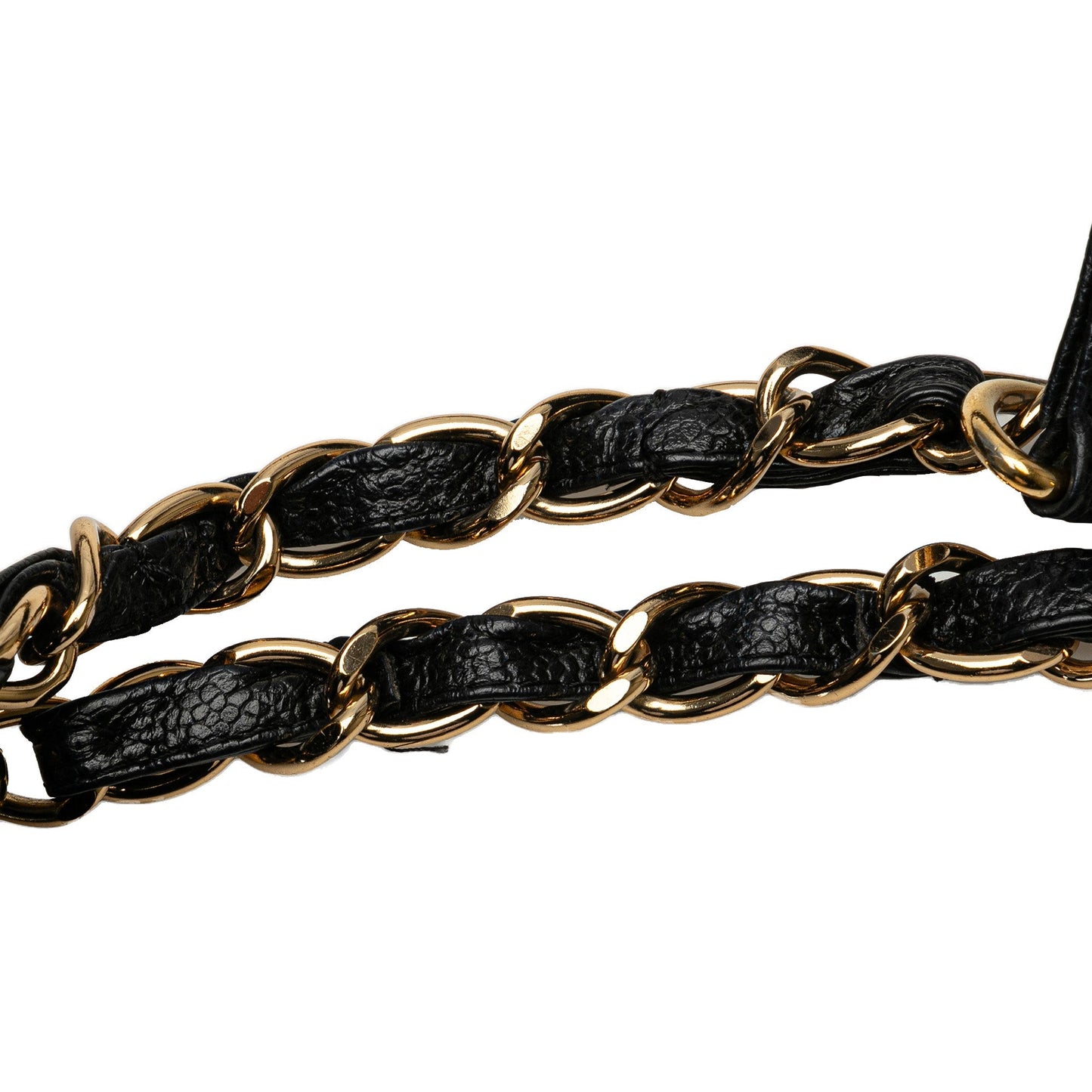 Chanel Caviar Petite Shopping Tote Black