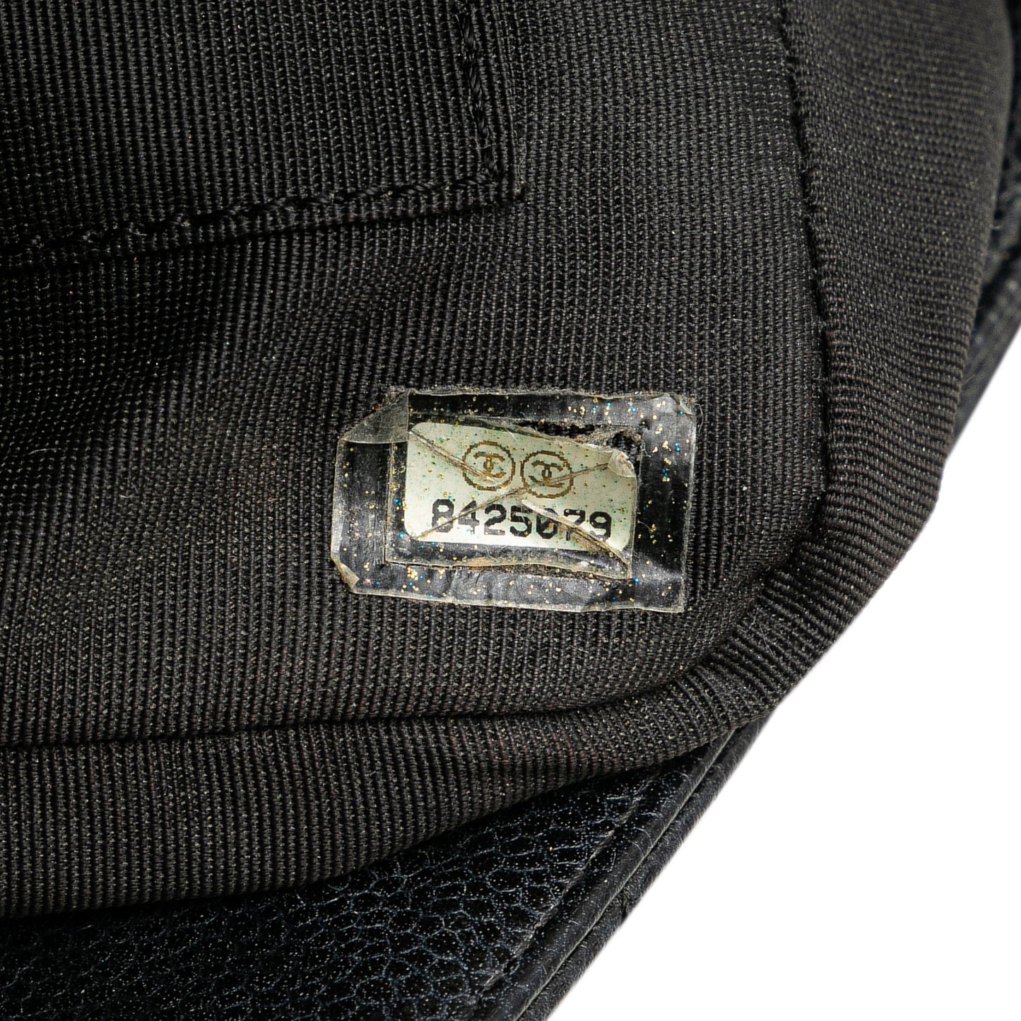Chanel Caviar Petite Shopping Tote Black