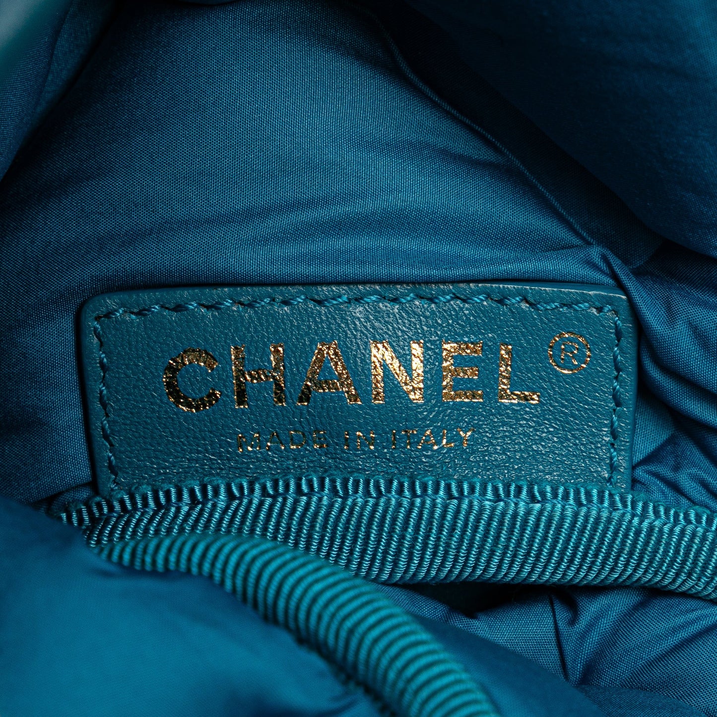 Chanel Maxi Tweed Chesterfield Single Flap Blue