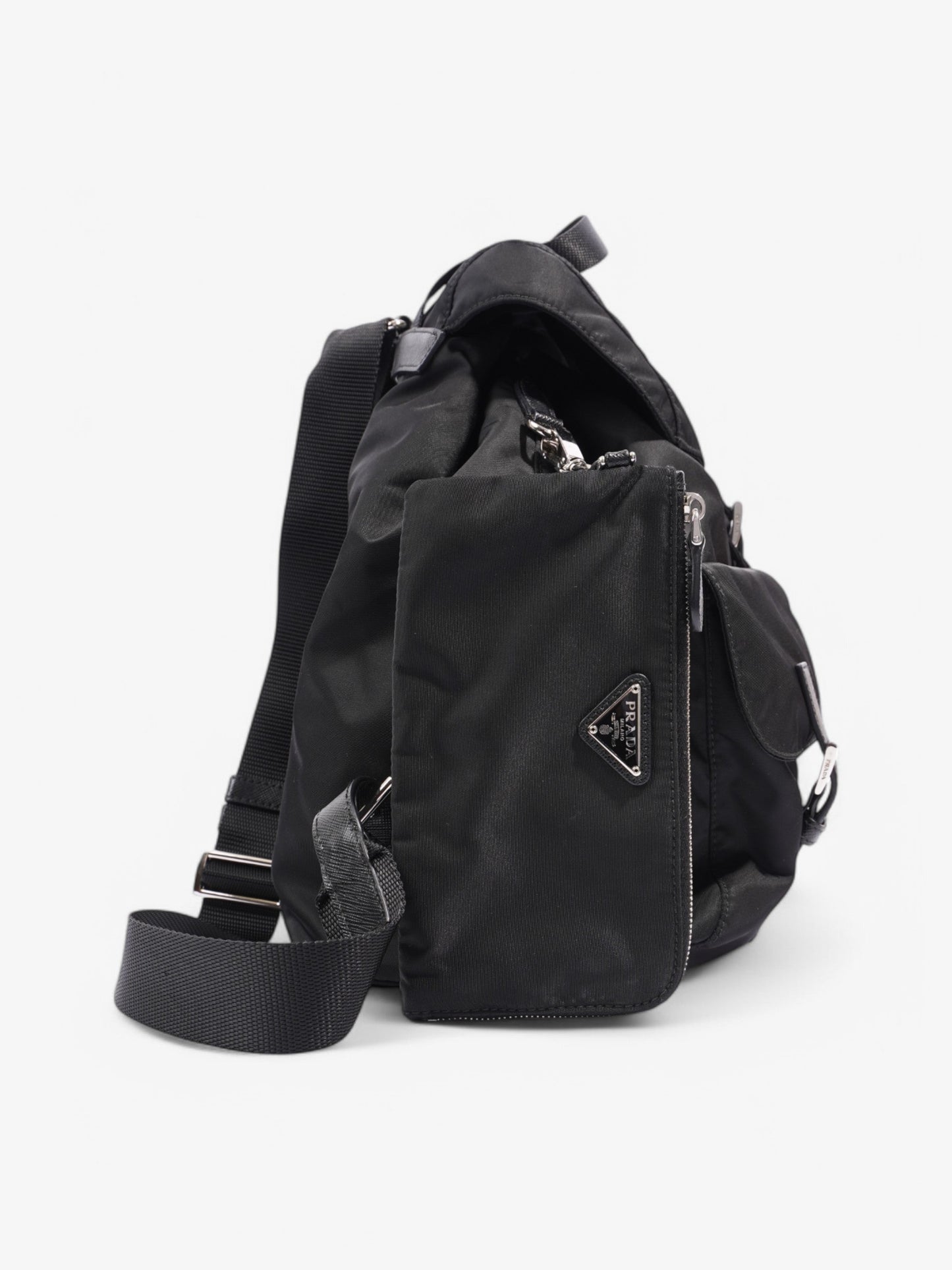 Prada Nylon back pack Black Re Nylon