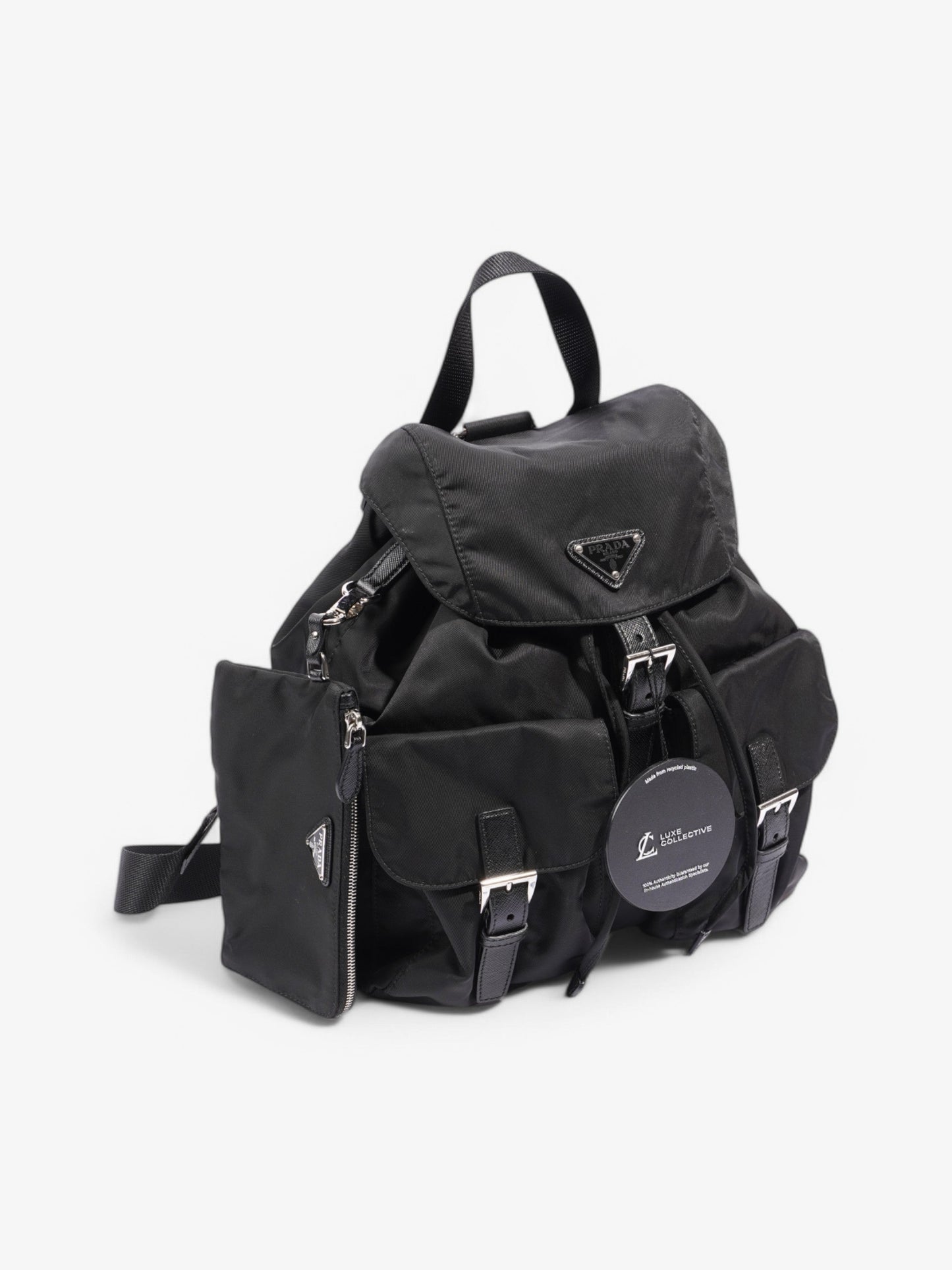 Prada Nylon back pack Black Re Nylon