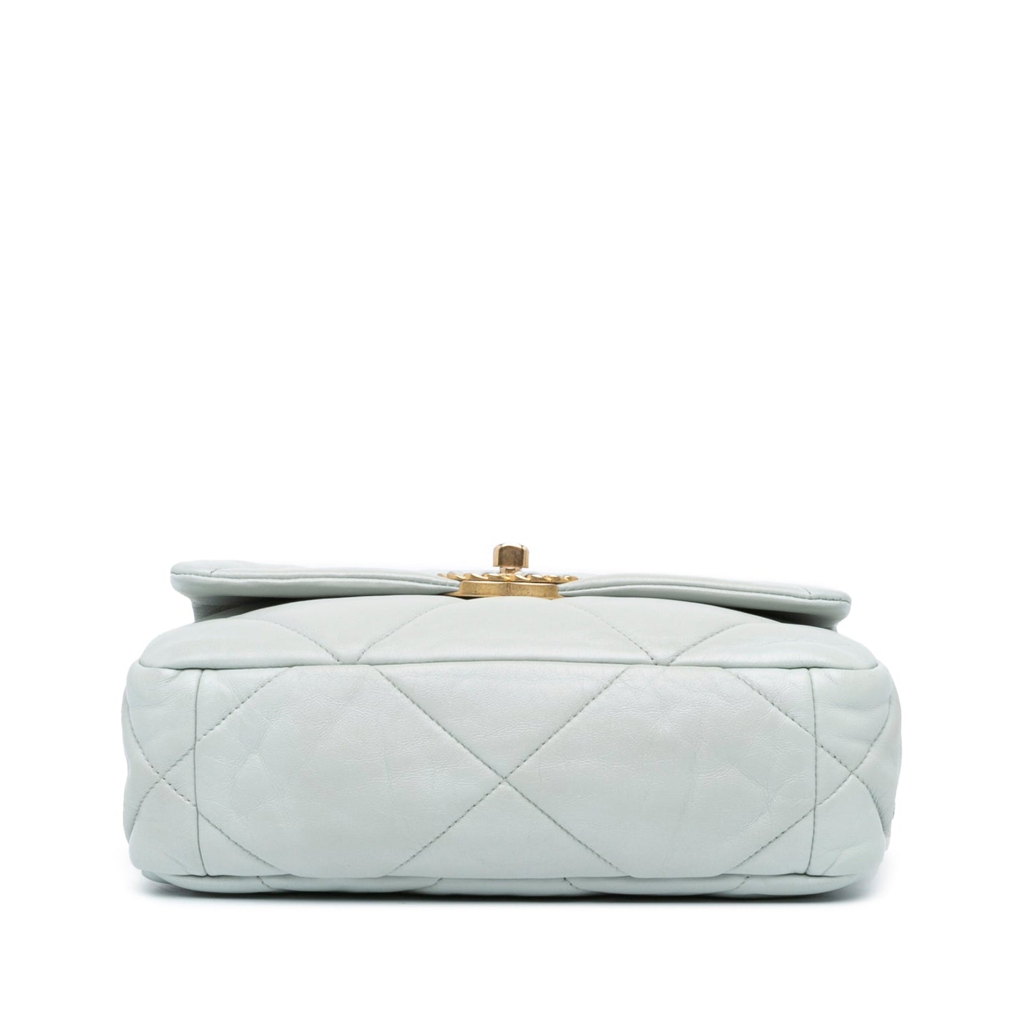 Chanel Medium Lambskin 19 Flap Gray