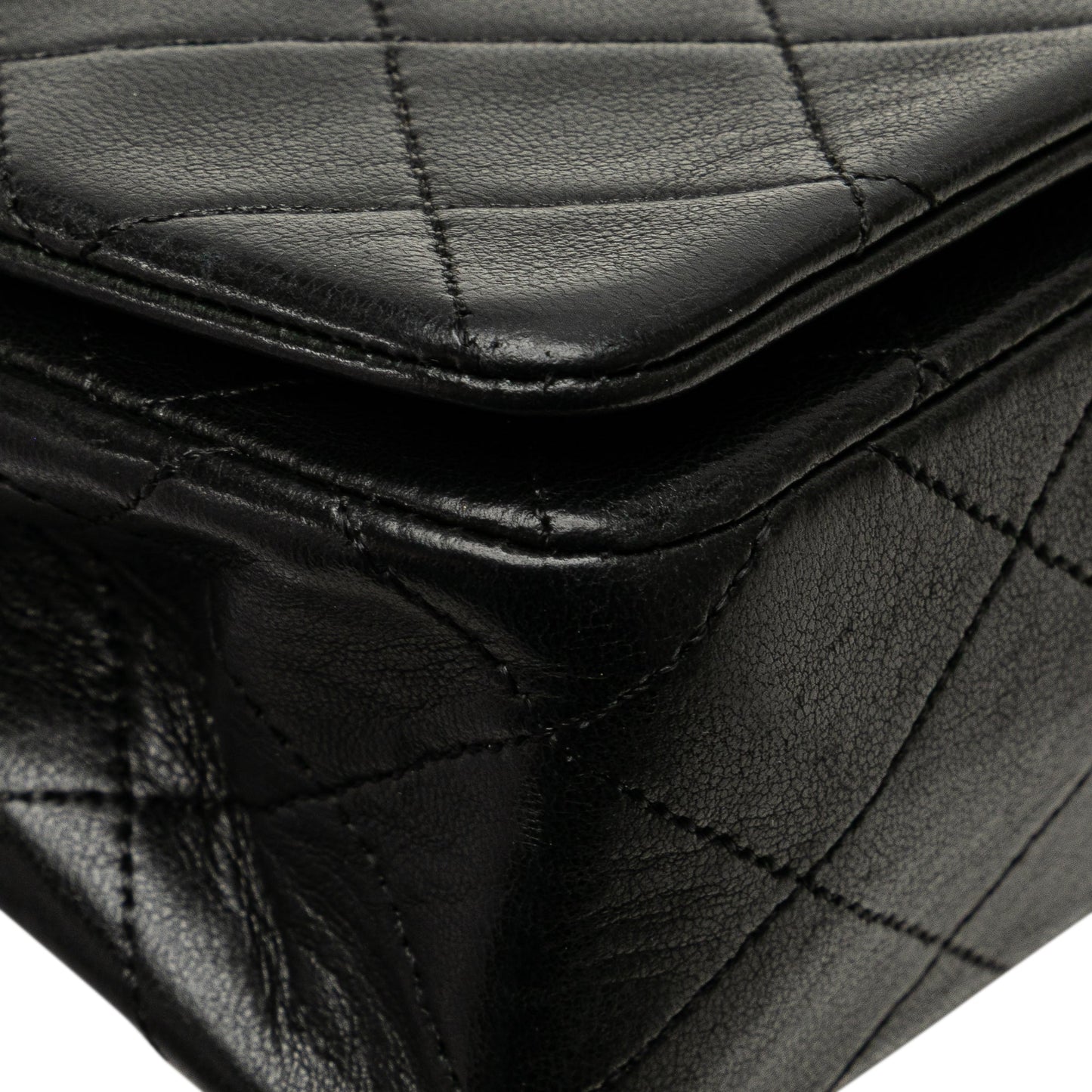 Chanel Mini CC Quilted Lambskin Full Flap Black