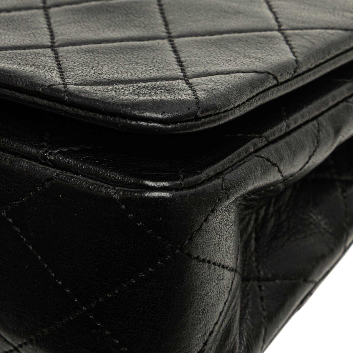 Chanel Mini CC Quilted Lambskin Full Flap Black