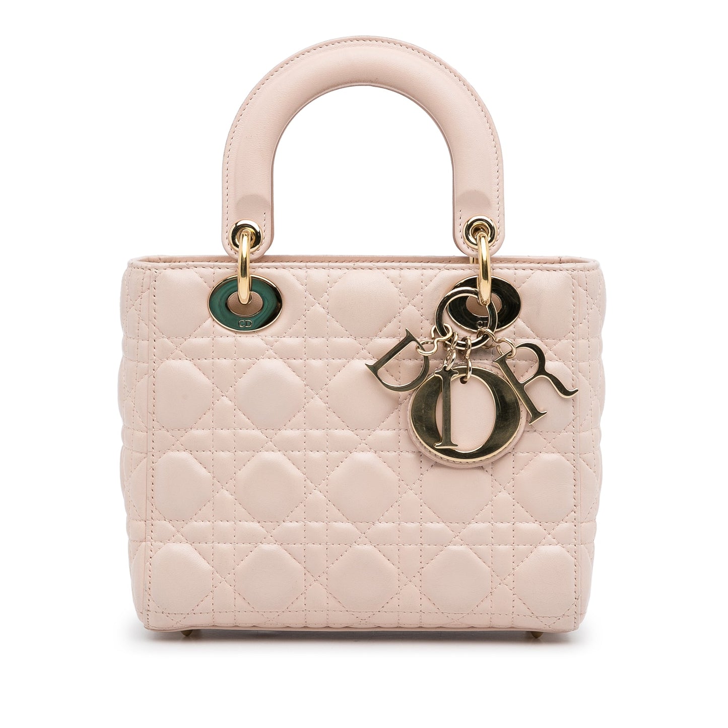 Dior Small Lambskin Cannage My ABCDior Lady Dior Pink