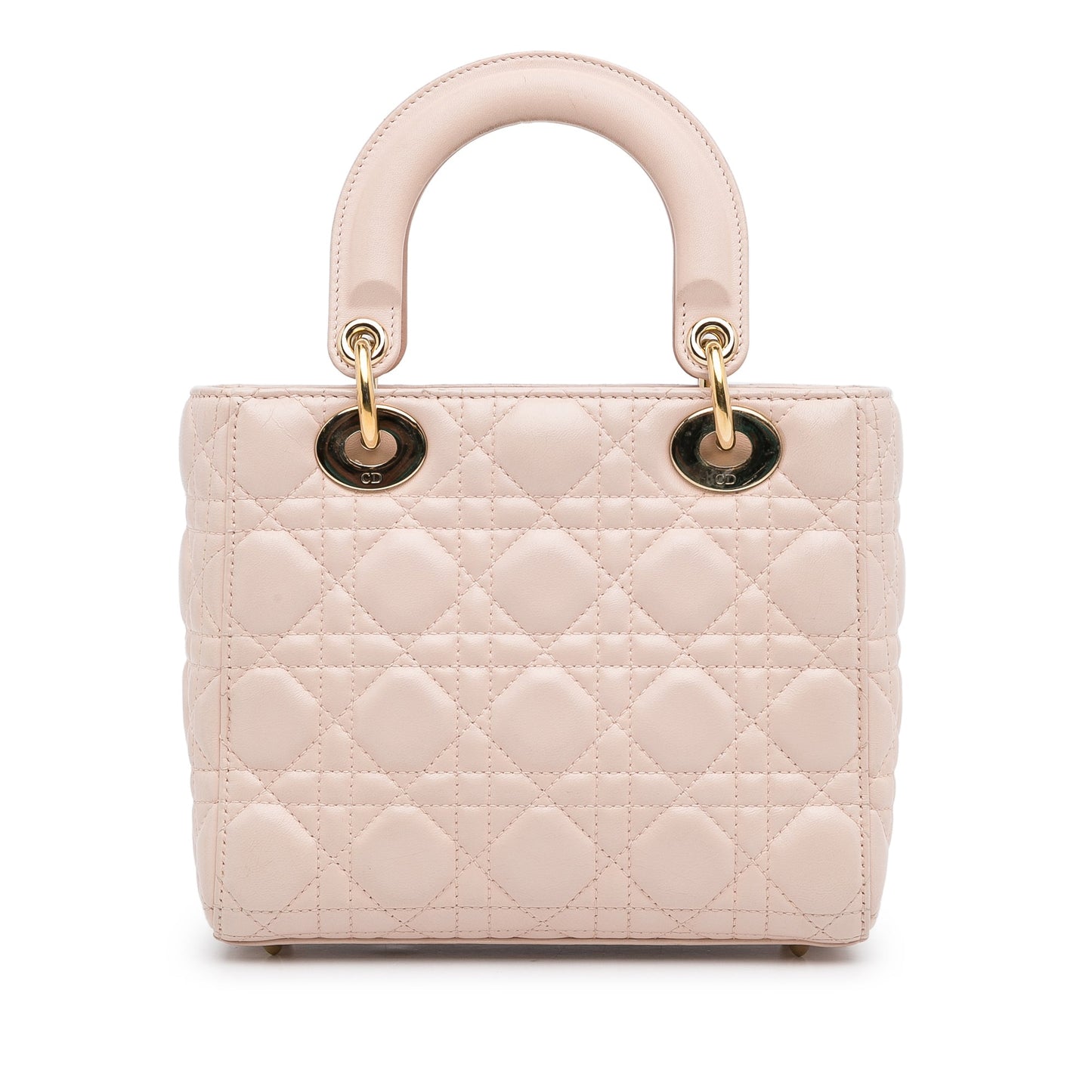 Dior Small Lambskin Cannage My ABCDior Lady Dior Pink
