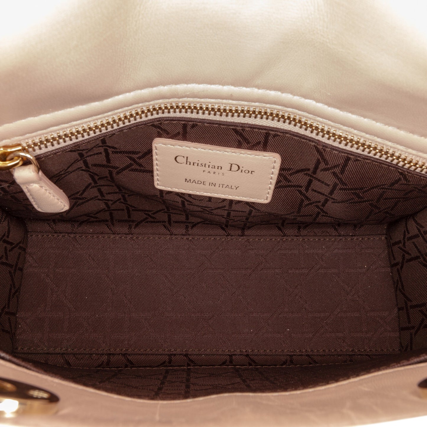 Dior Small Lambskin Cannage My ABCDior Lady Dior Pink