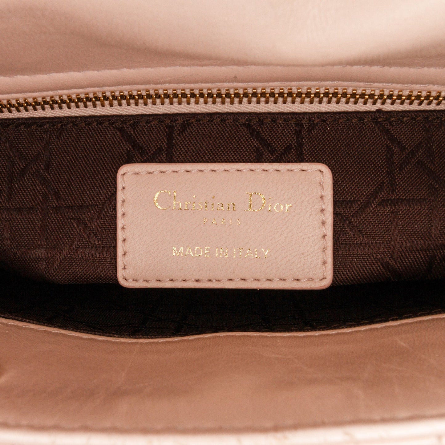 Dior Small Lambskin Cannage My ABCDior Lady Dior Pink