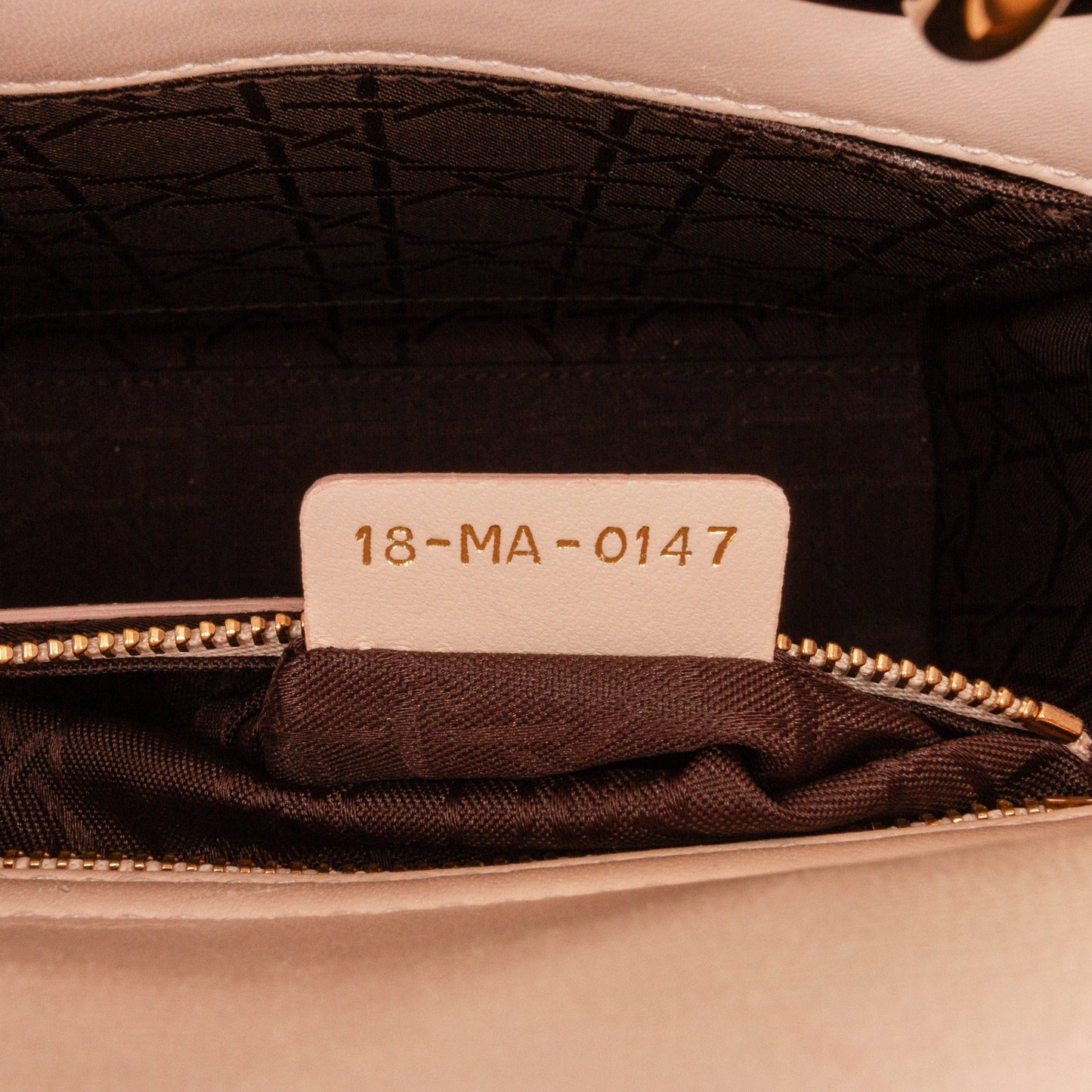 Dior Small Lambskin Cannage My ABCDior Lady Dior Pink