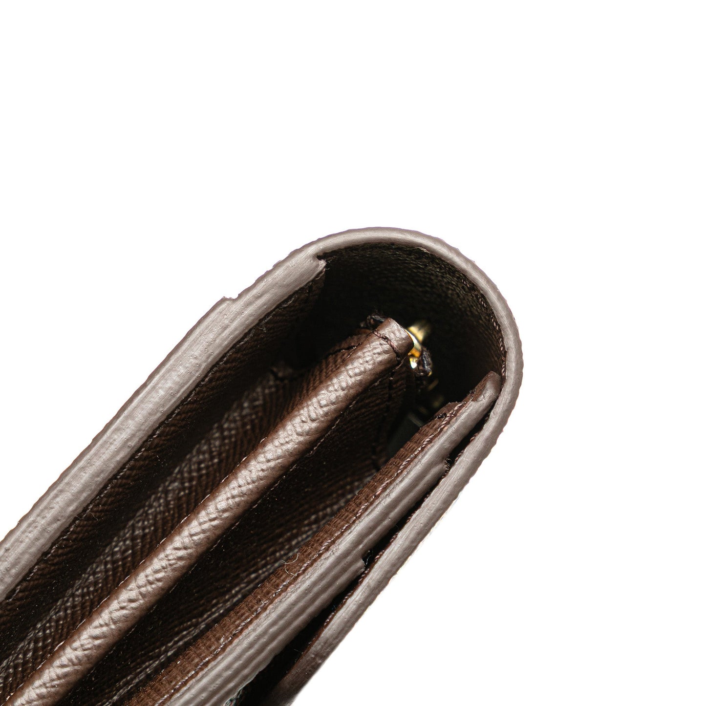 Louis Vuitton Damier Ebene Sarah Wallet Brown