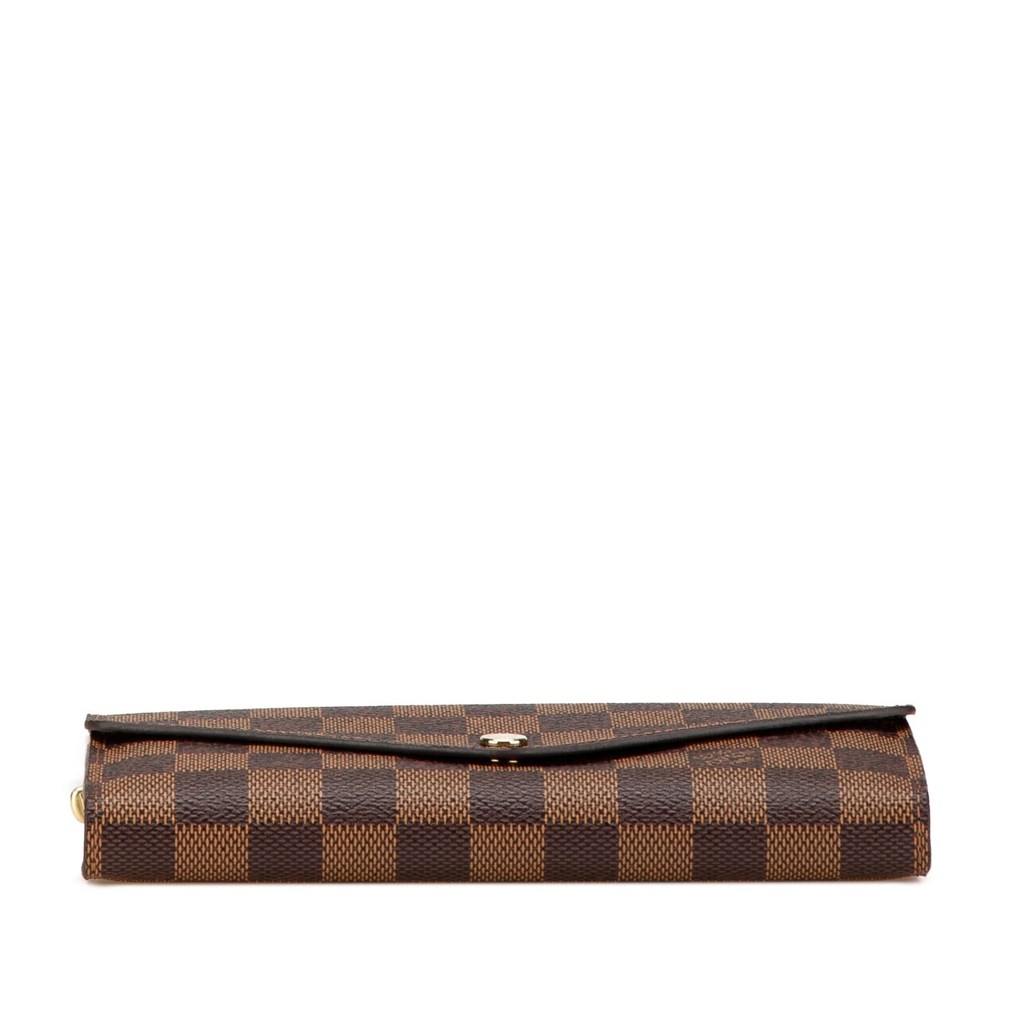 Louis Vuitton Damier Ebene Sarah Wallet Brown