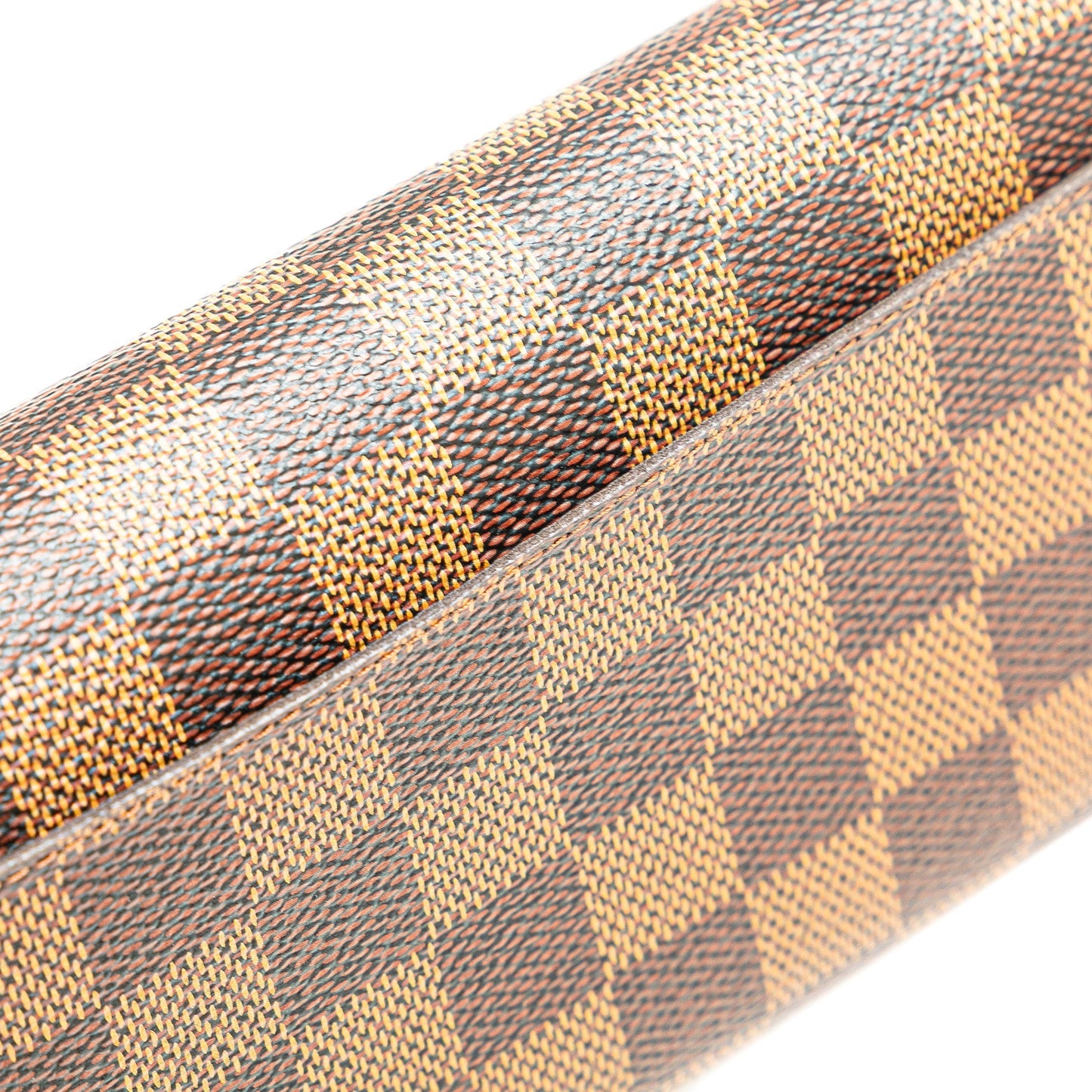Louis Vuitton Damier Ebene Sarah Wallet Brown