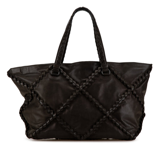 Bottega Veneta Intrecciato Tote Brown