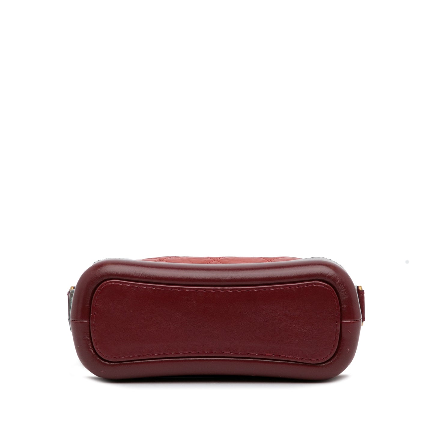 Chanel Small Chevron Lambskin Gabrielle Crossbody Red