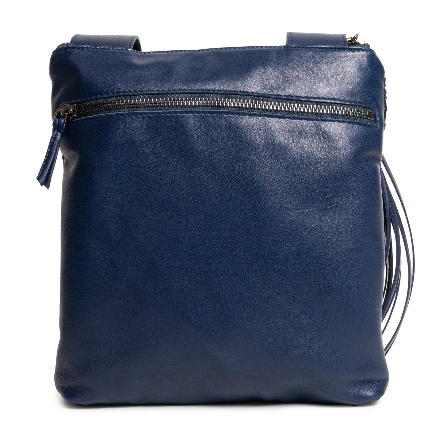 Kim Nappa and Patent Leather Crossbody Bag in Carta da Zucchero