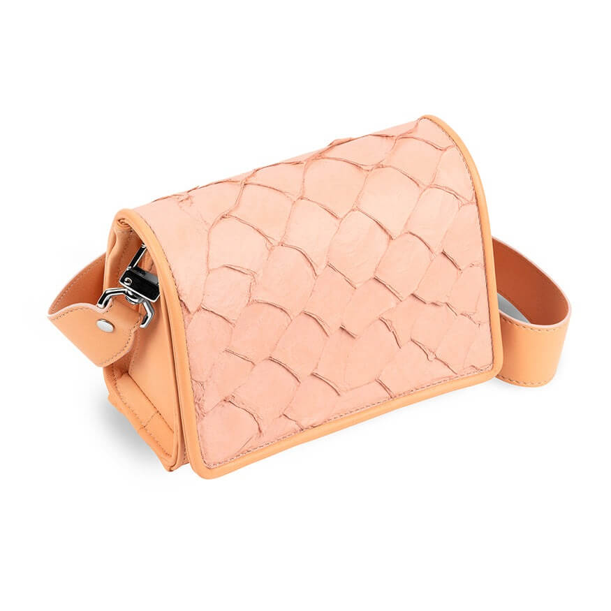 Lola Crossbody - Piper Pink Pirarucu