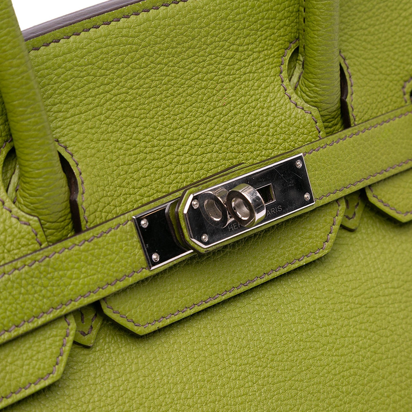 Hermès Togo Birkin Retourne 30 Green