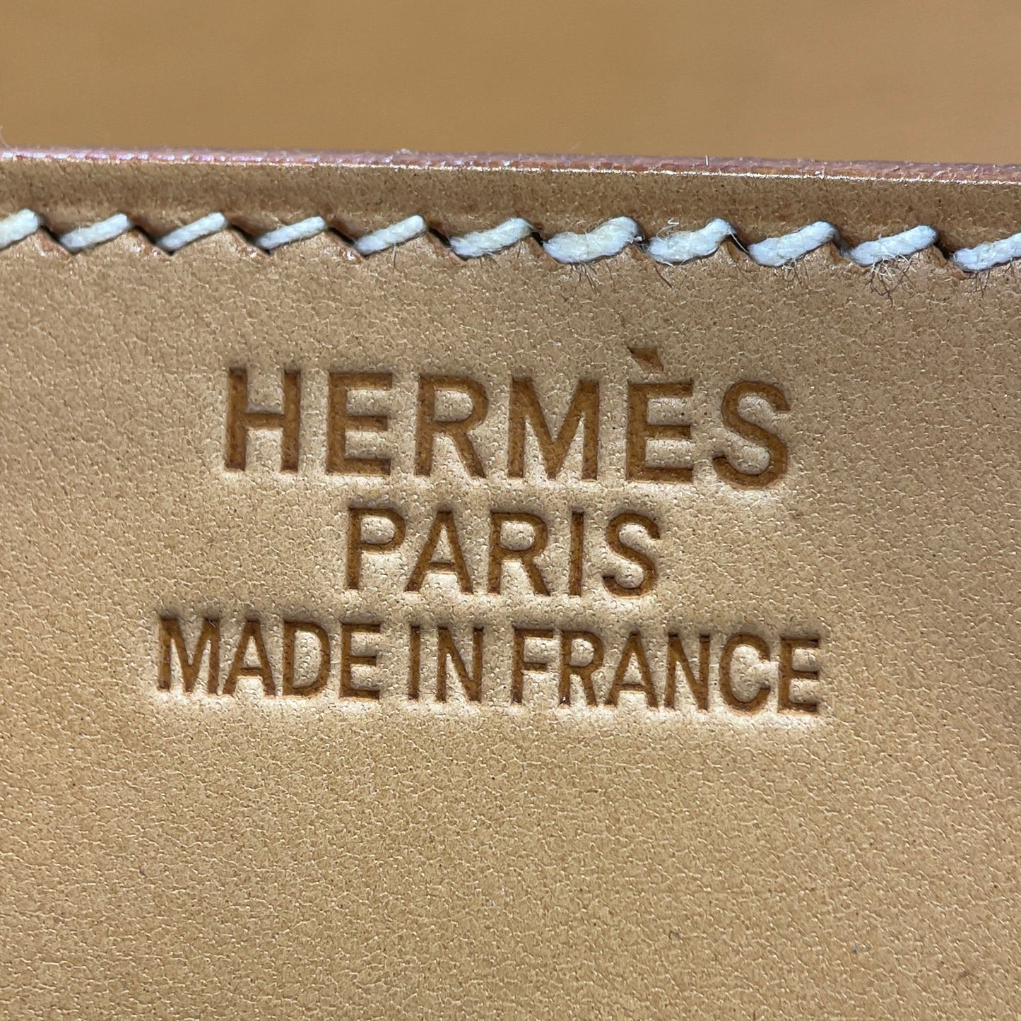 Hermès Vache Natural Birkin Retourne 35 Brown