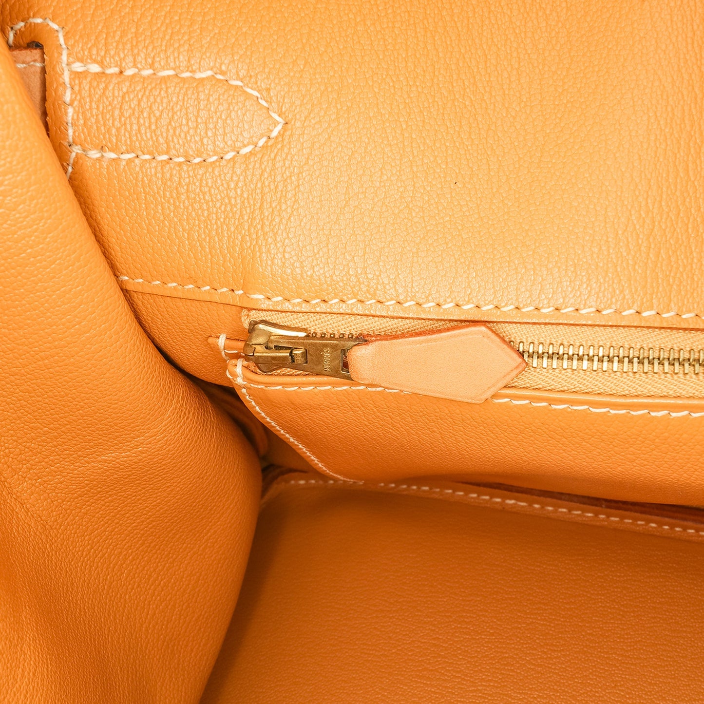 Hermès Vache Natural Birkin Retourne 35 Brown