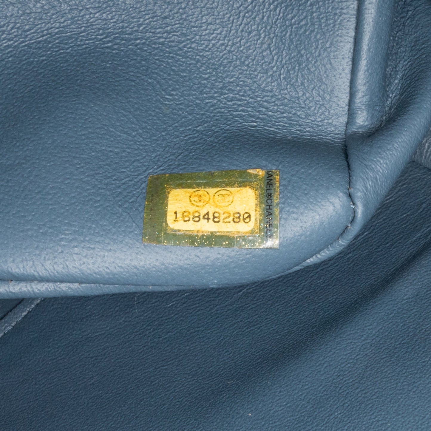 Chanel Jumbo Classic Lambskin Double Flap Blue