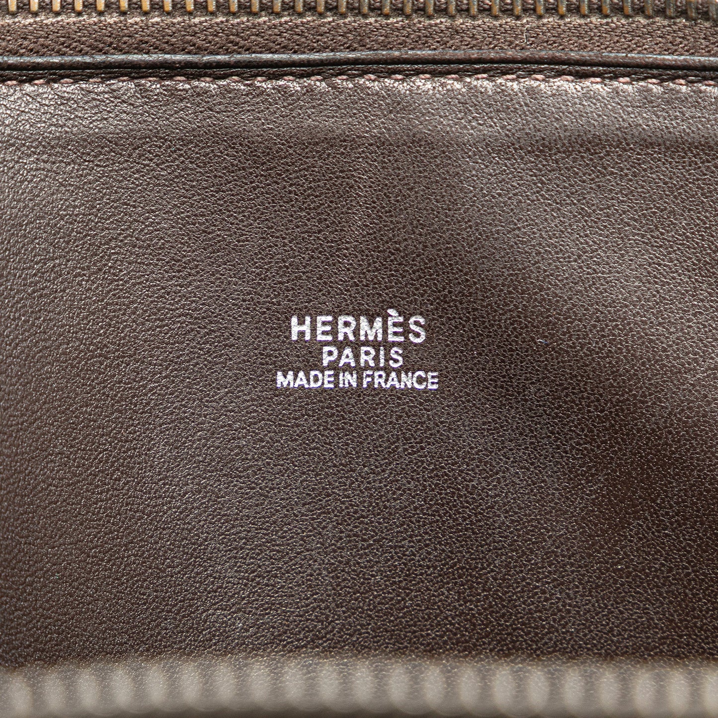 Hermès Clemence Bolide 35 Brown