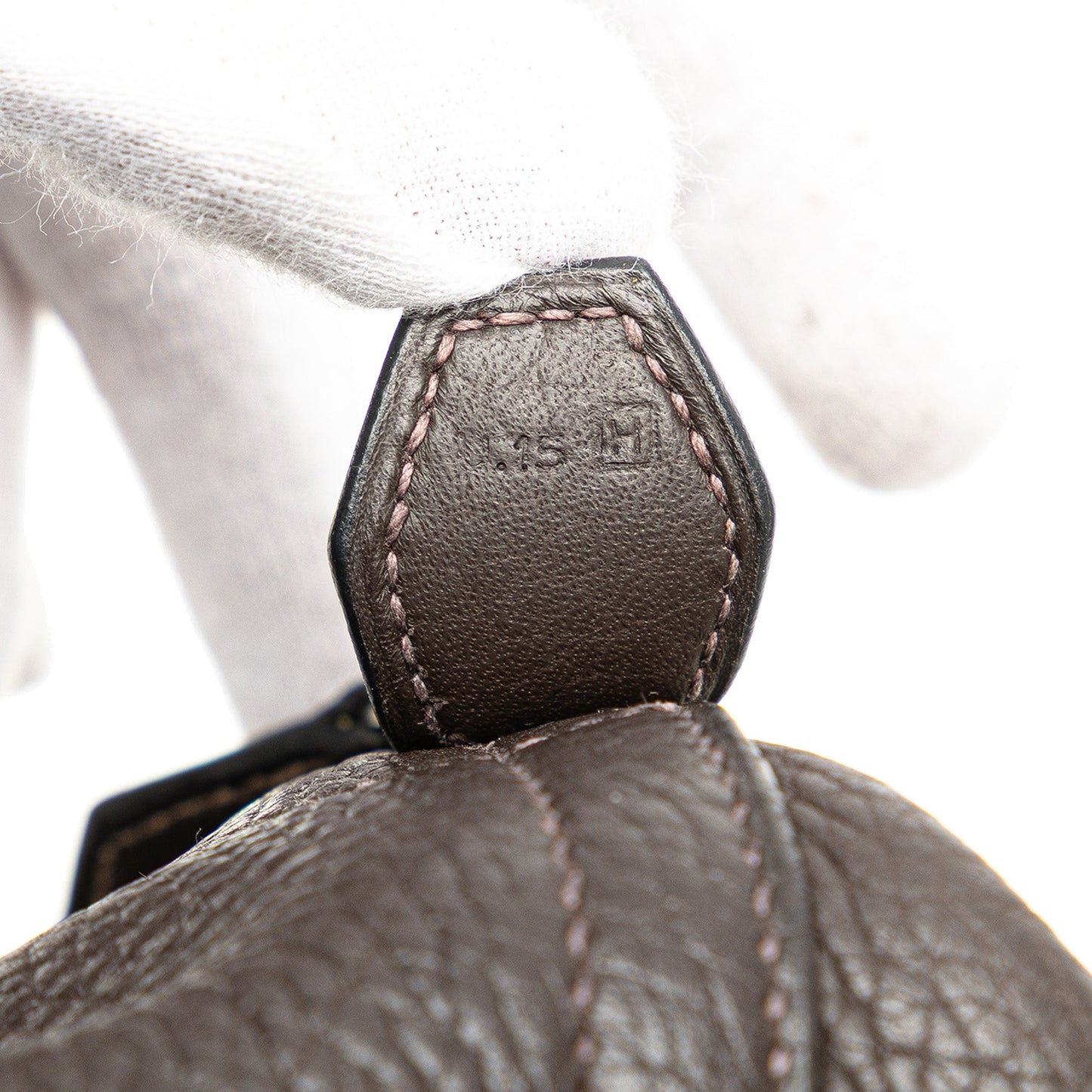 Hermès Clemence Bolide 35 Brown