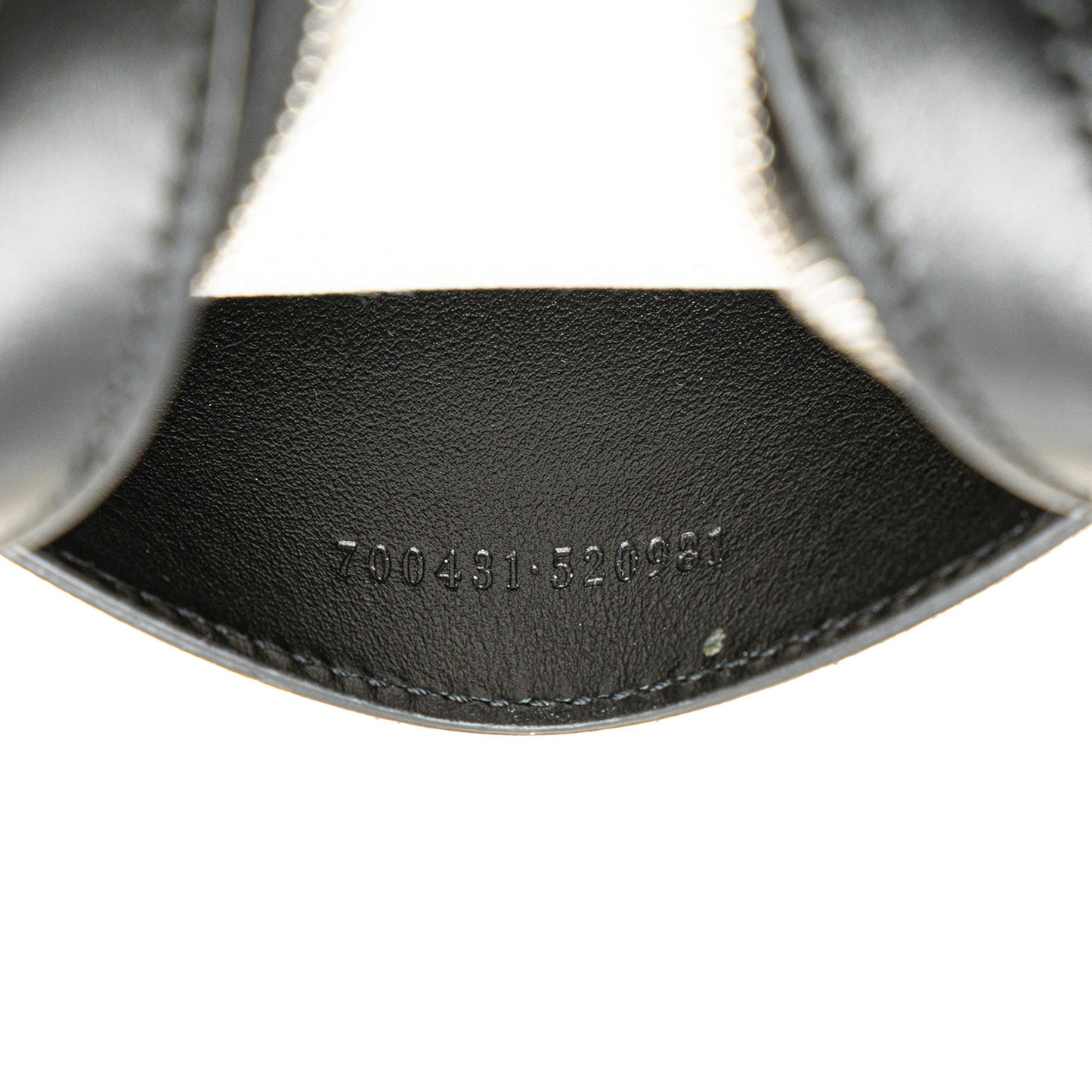 Gucci Jumbo GG Embossed Leather Sling Bag Black