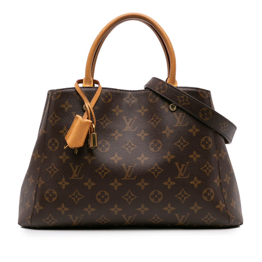 Louis Vuitton Monogram Montaigne MM Brown