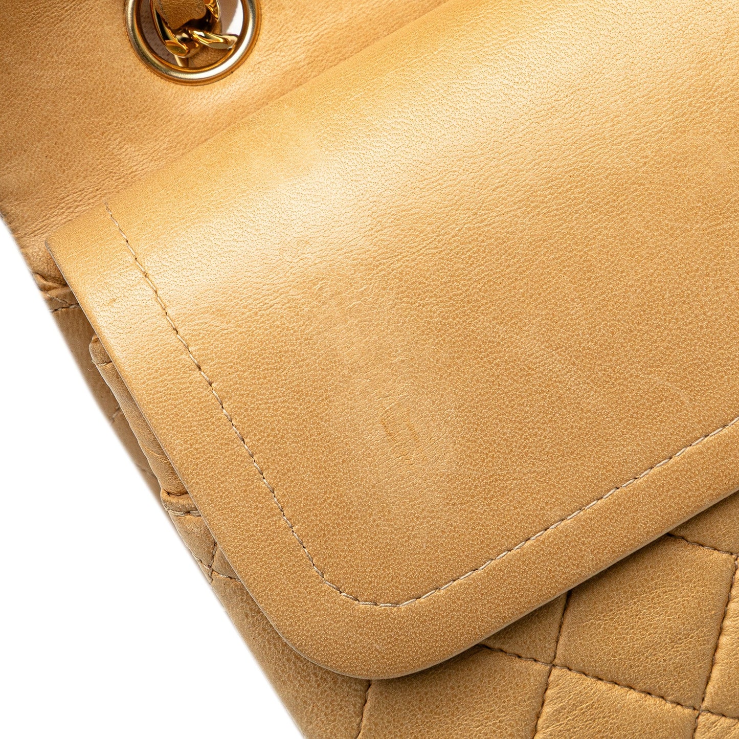 Chanel Medium Classic Lambskin Double Flap Brown
