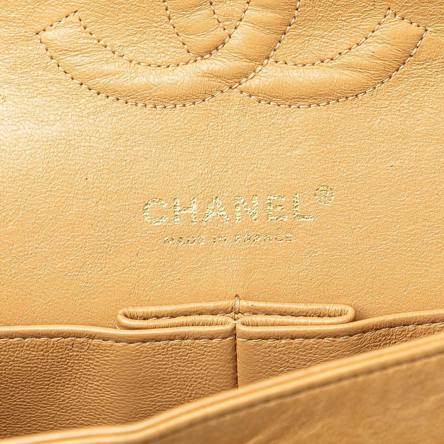 Chanel Medium Classic Lambskin Double Flap Brown