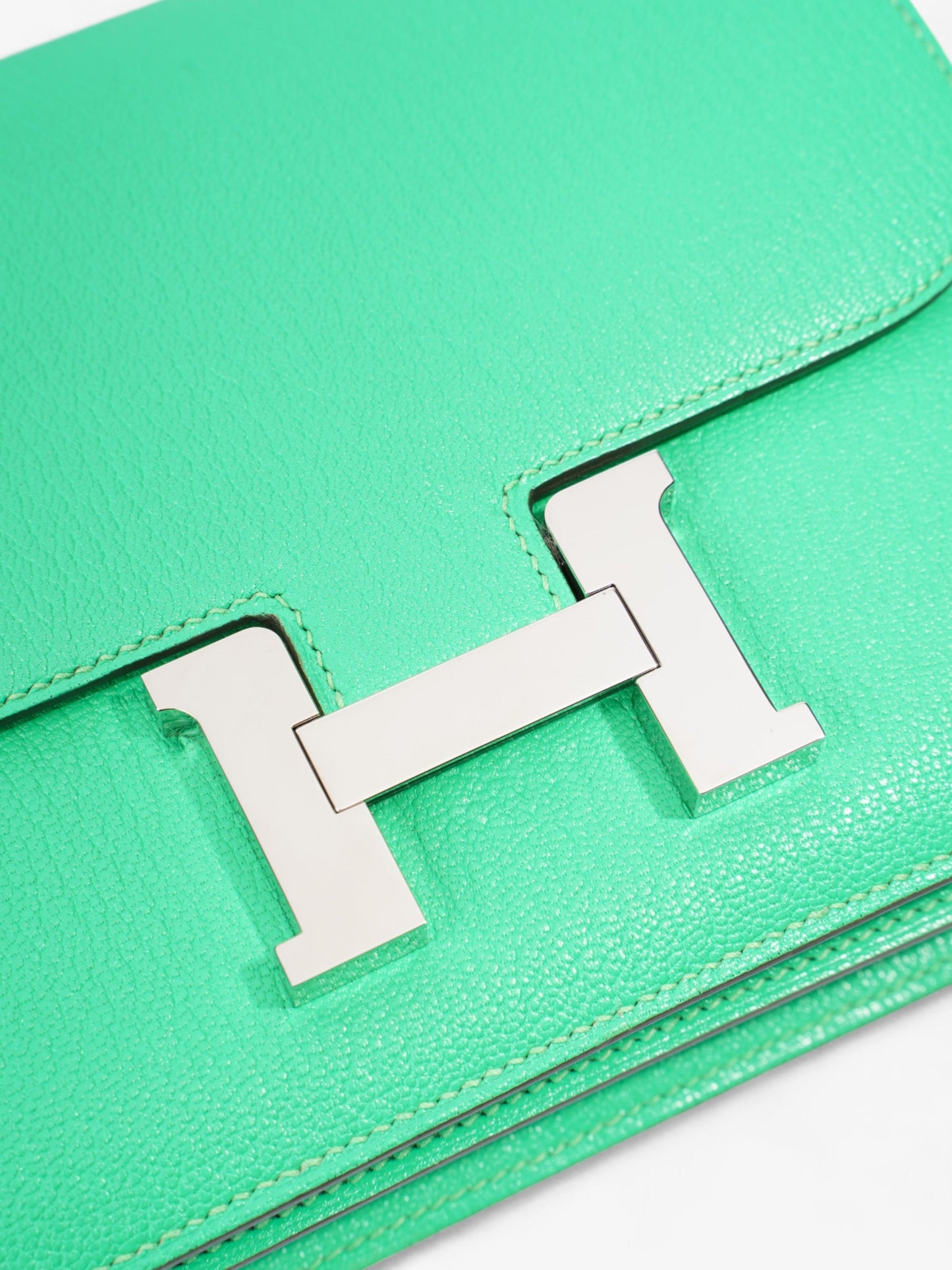 Hermes Constance Vert Comics Chevre Mysore/Chevre Coromandel 18