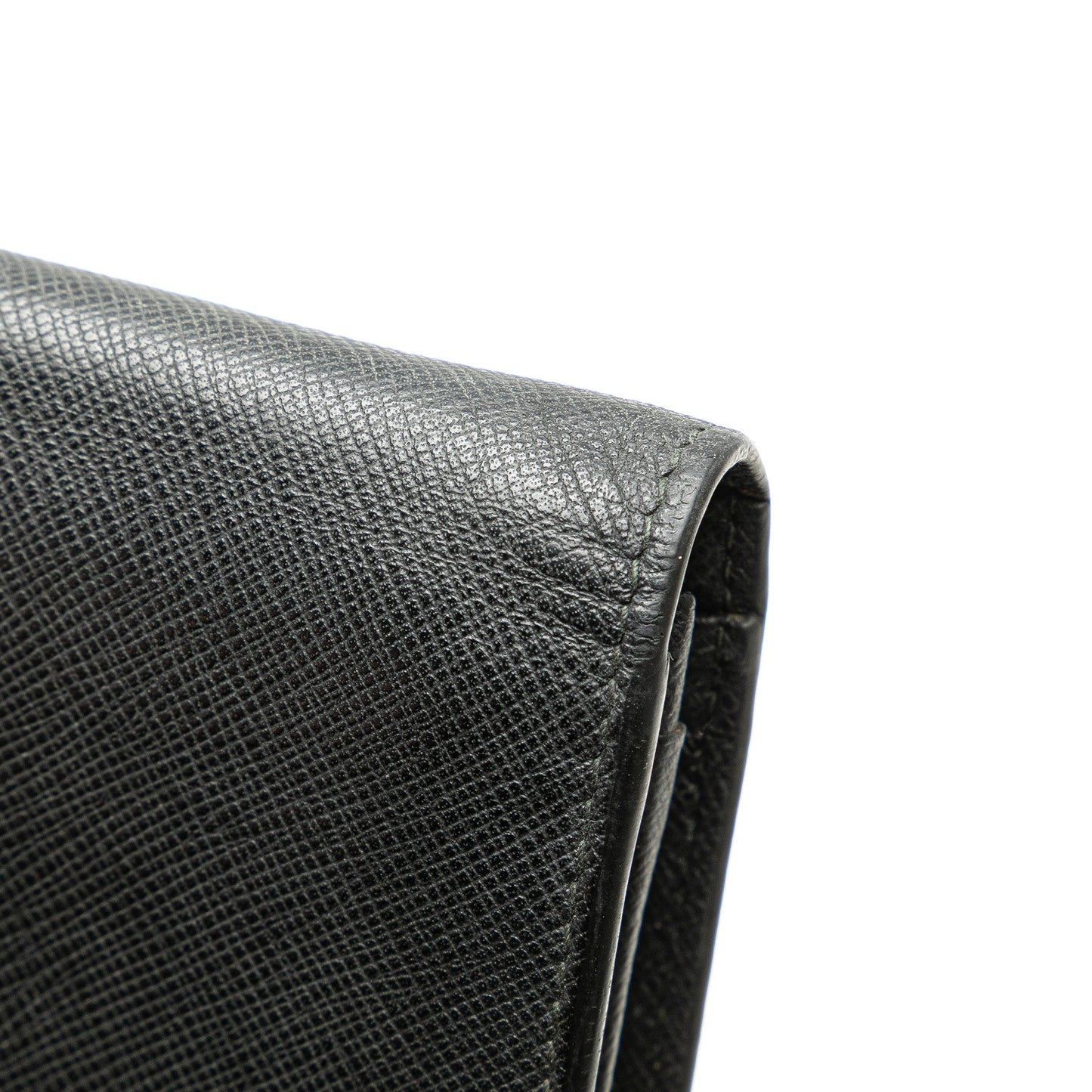 Prada Saffiano Bifold Long Wallet Black