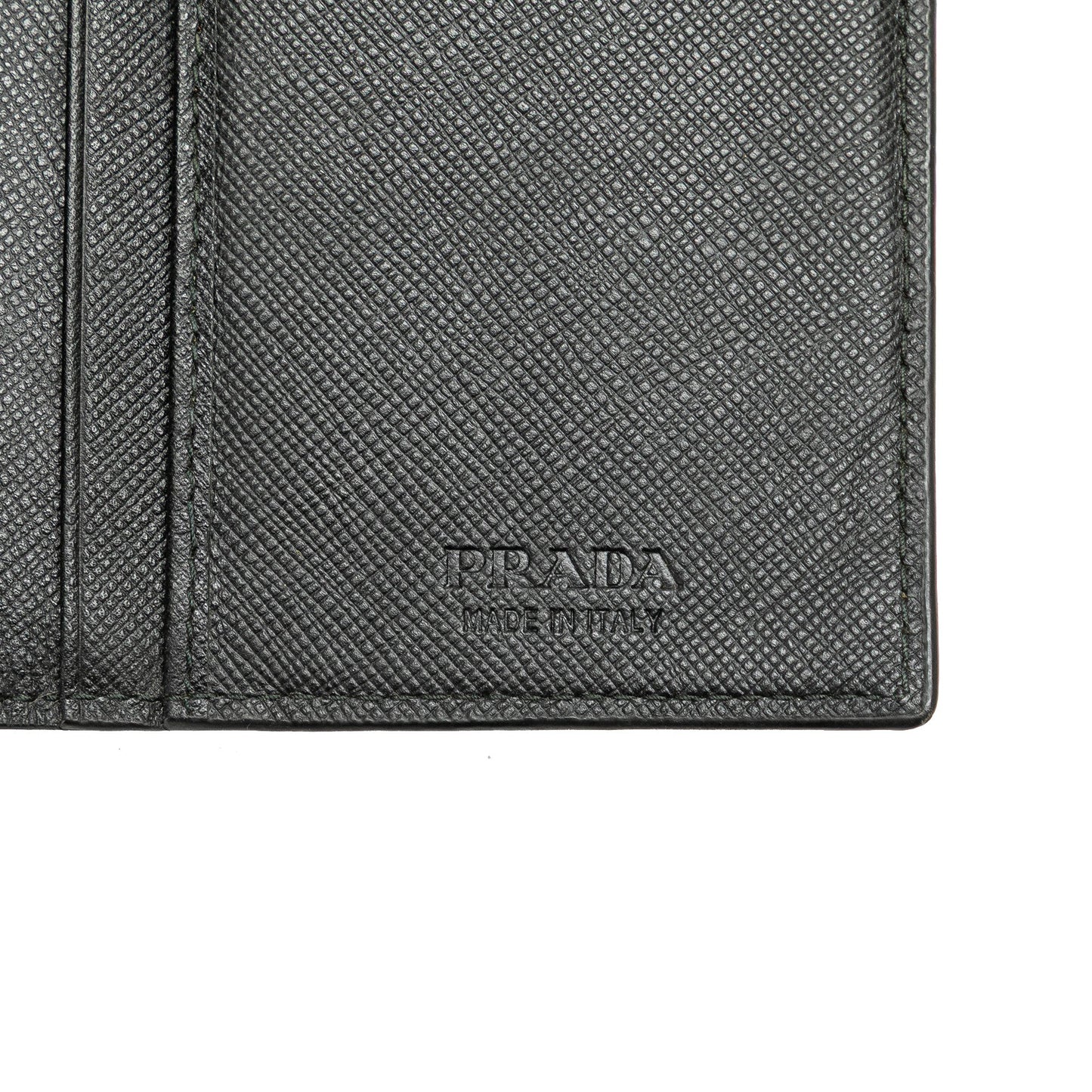 Prada Saffiano Bifold Long Wallet Black