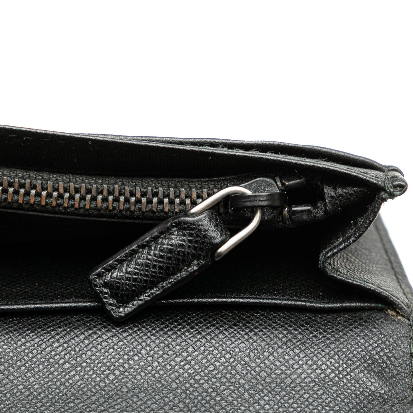 Prada Saffiano Bifold Long Wallet Black