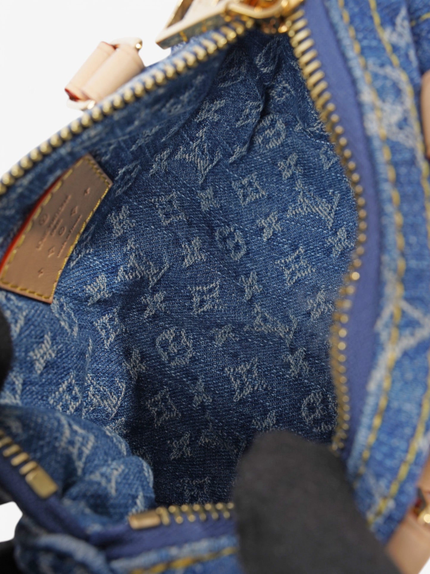 Louis Vuitton Speedy Monogram Denim Nano