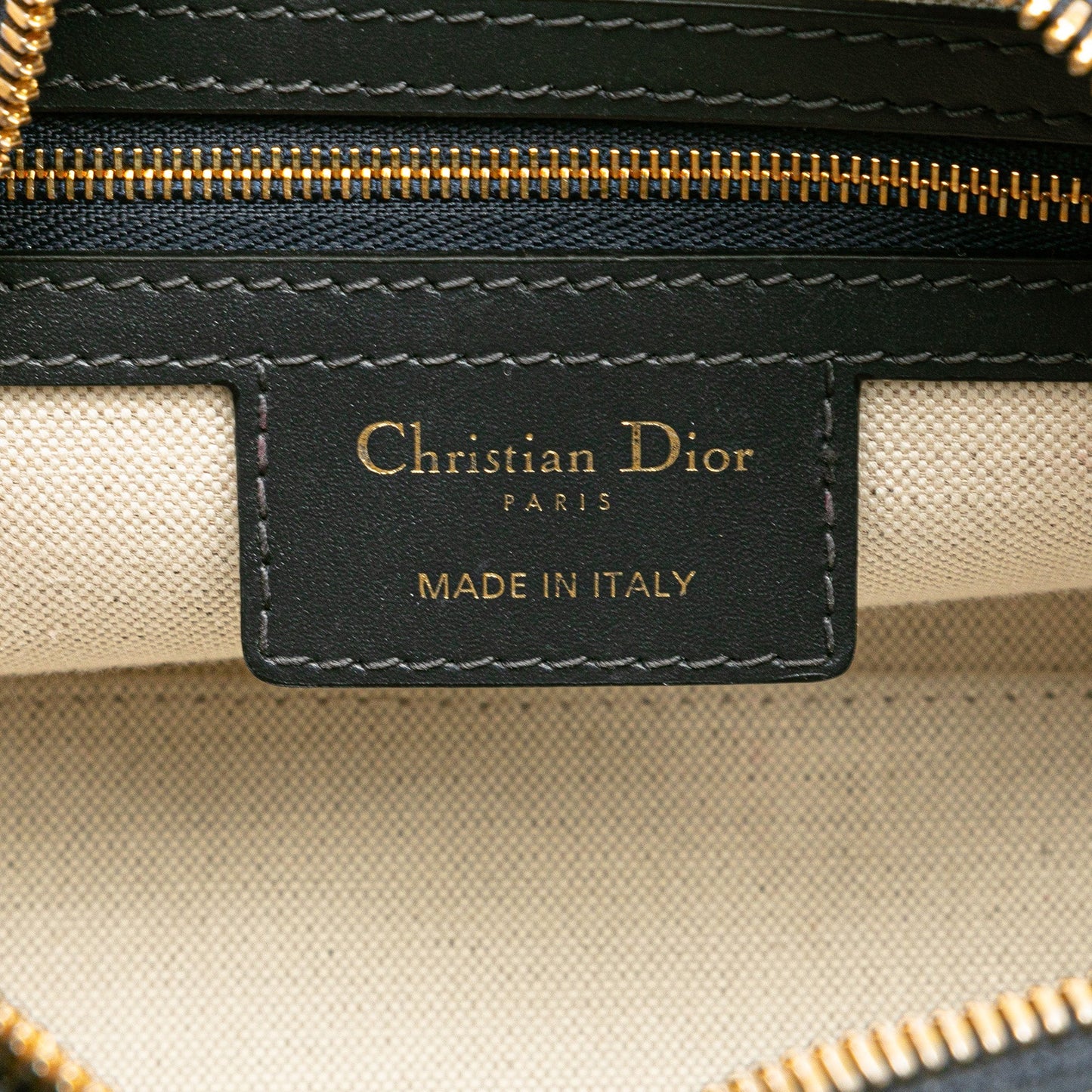 Dior Oblique Canvas Groove 20 Blue