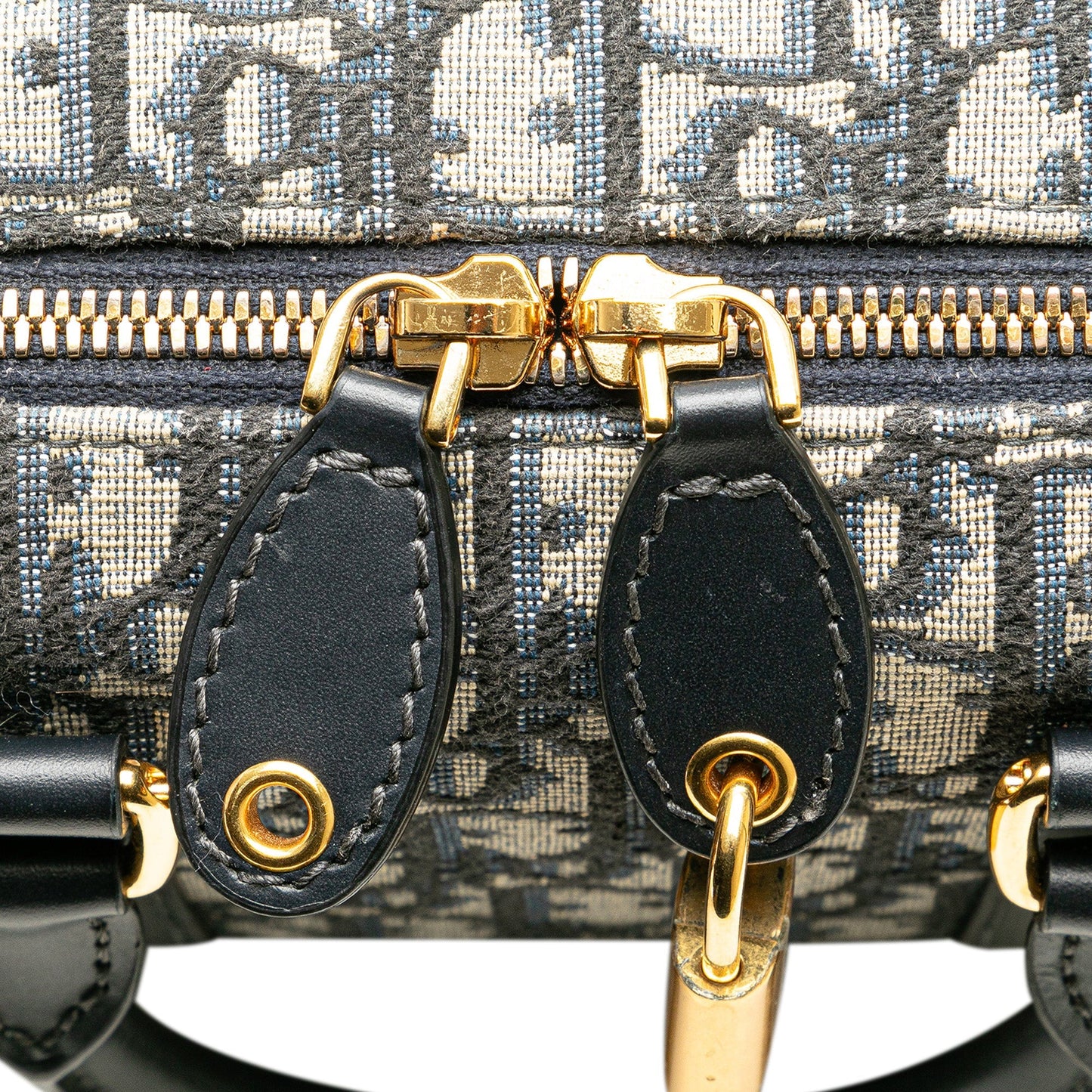 Dior Oblique Canvas Groove 20 Blue