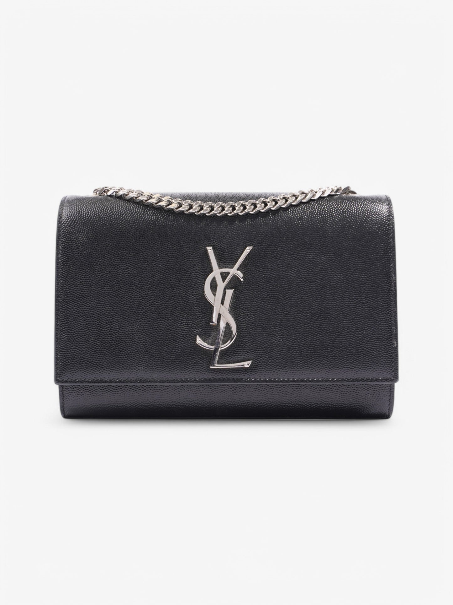 Saint Laurent Kate Black Leather Medium