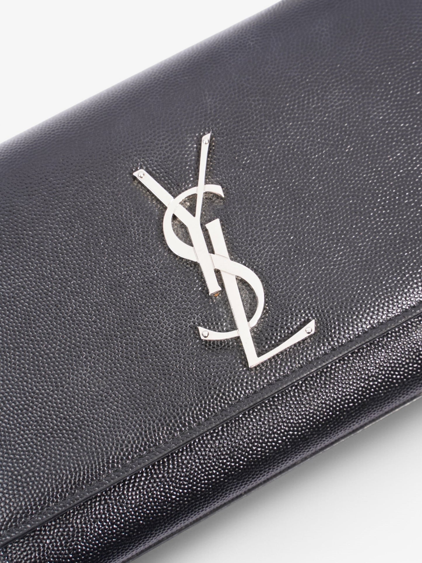 Saint Laurent Kate Black Leather Medium