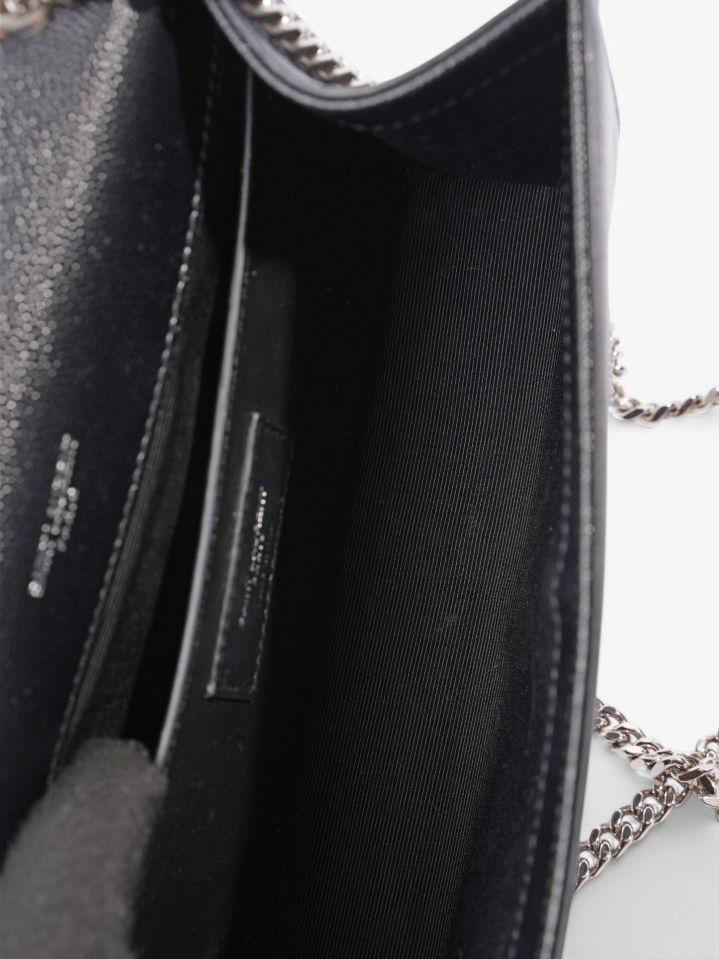 Saint Laurent Kate Black Leather Medium