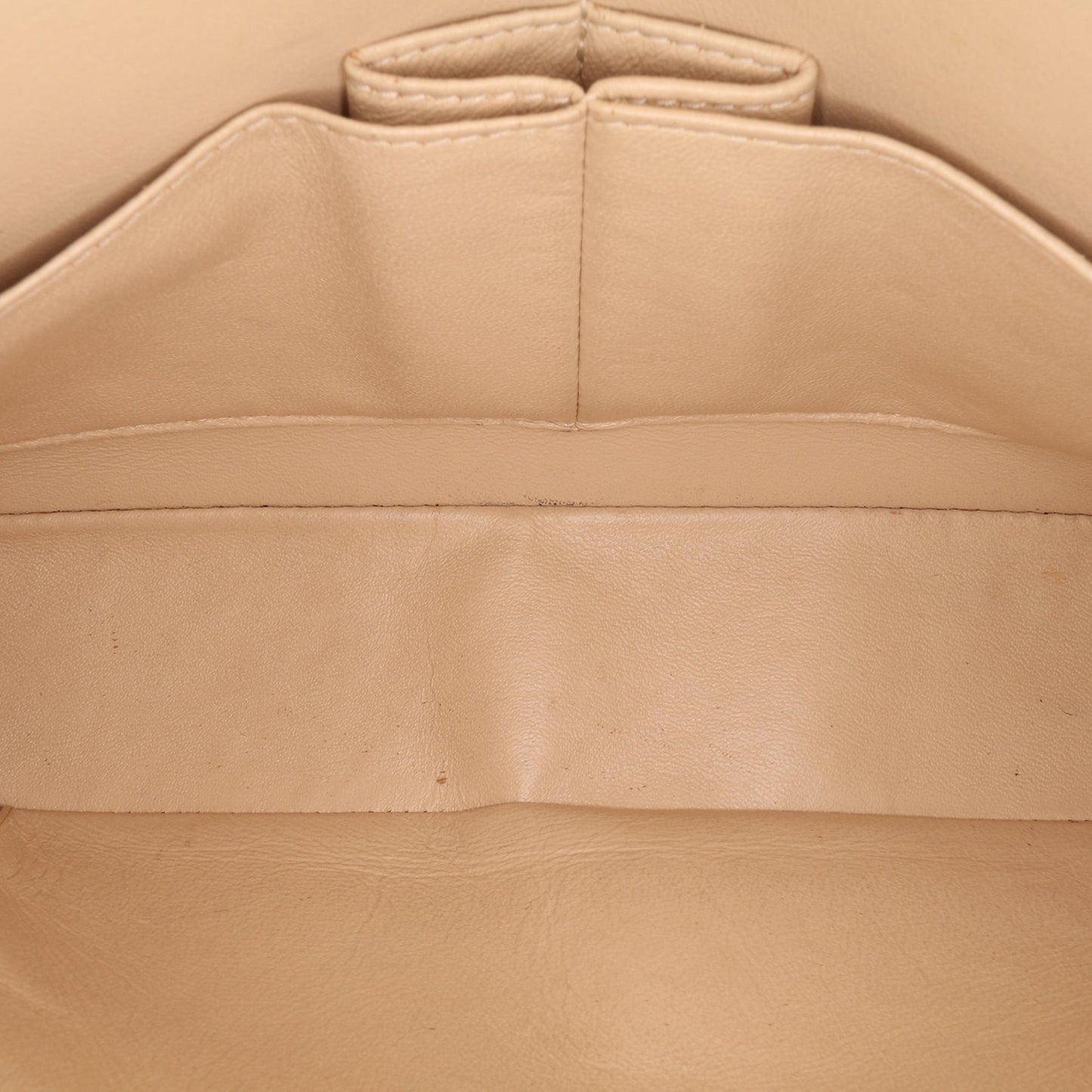 Chanel Medium Classic Caviar Double Flap Brown