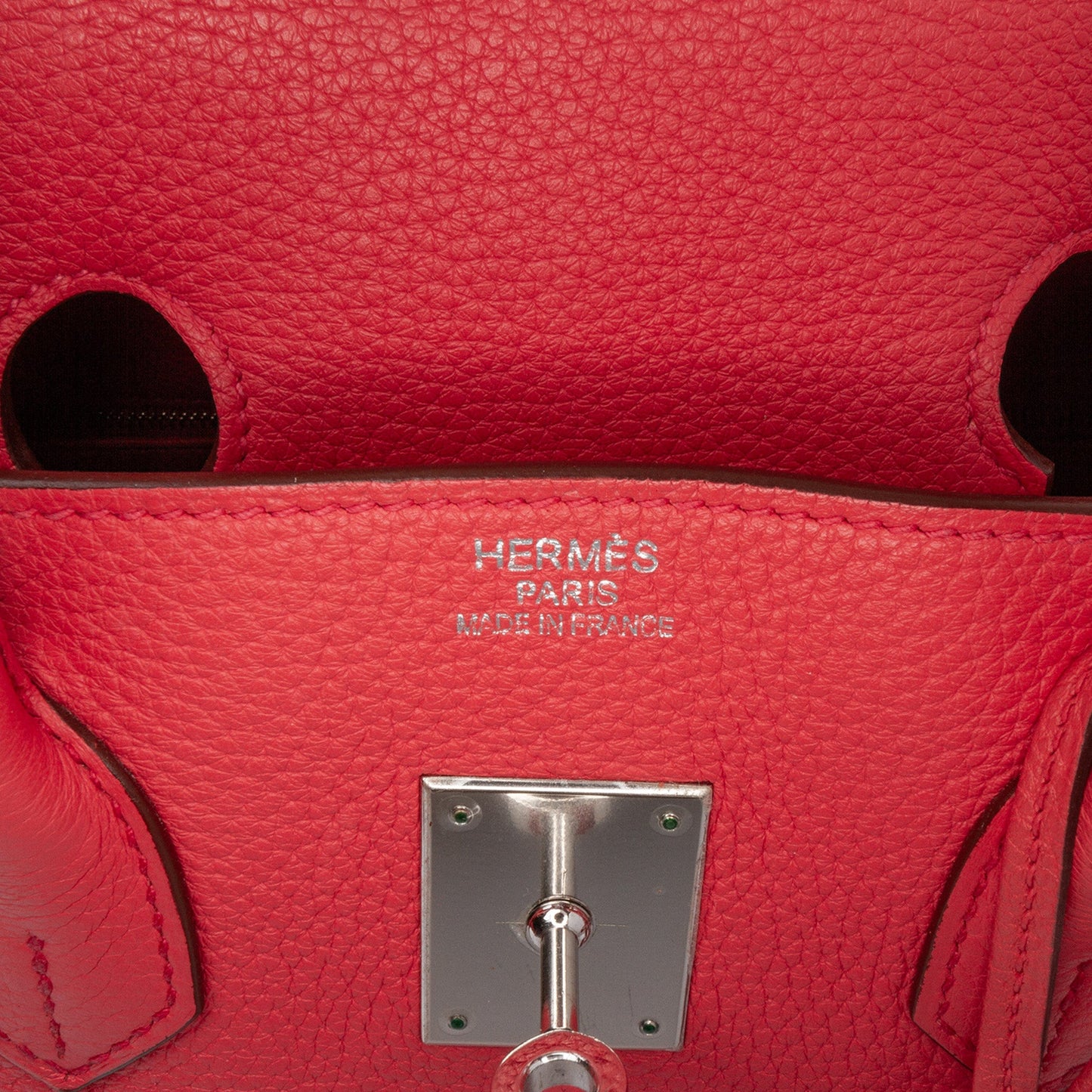 Hermès Togo Birkin Retourne 35 Red