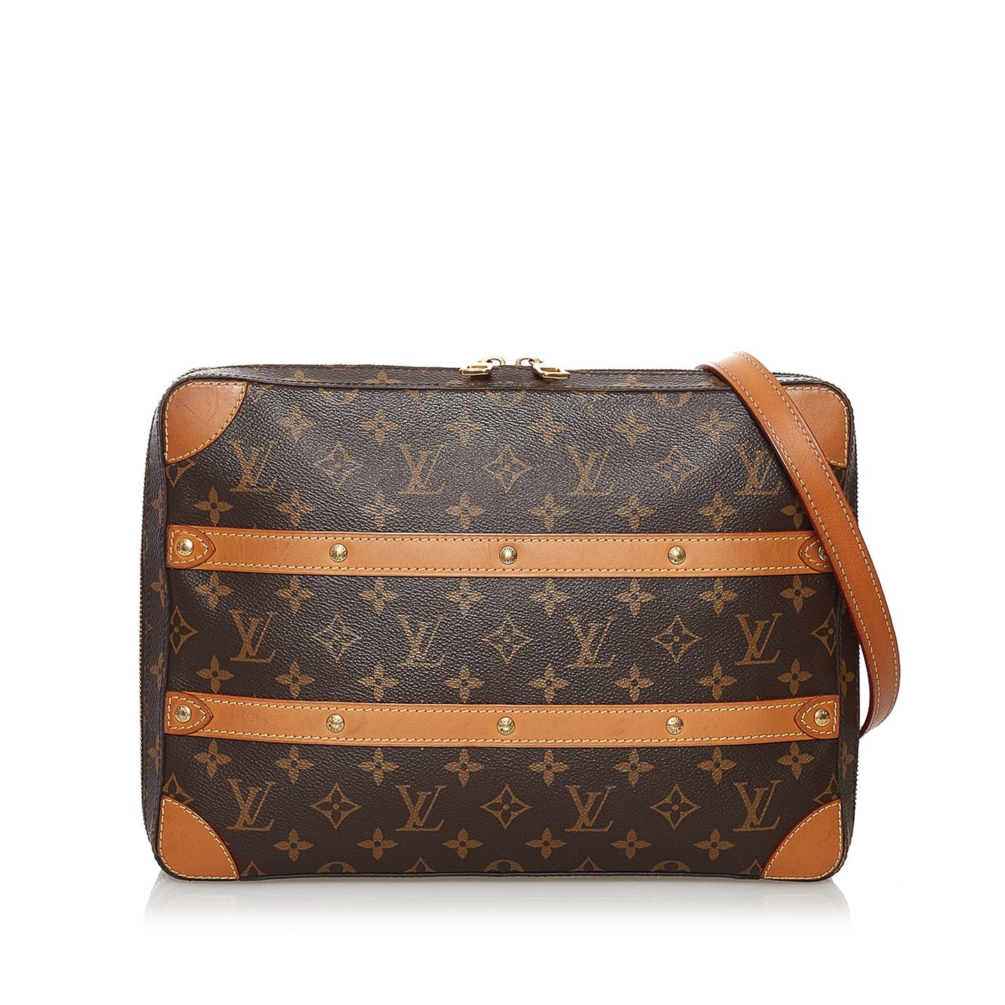 Louis Vuitton Monogram Soft Trunk Messenger Brown