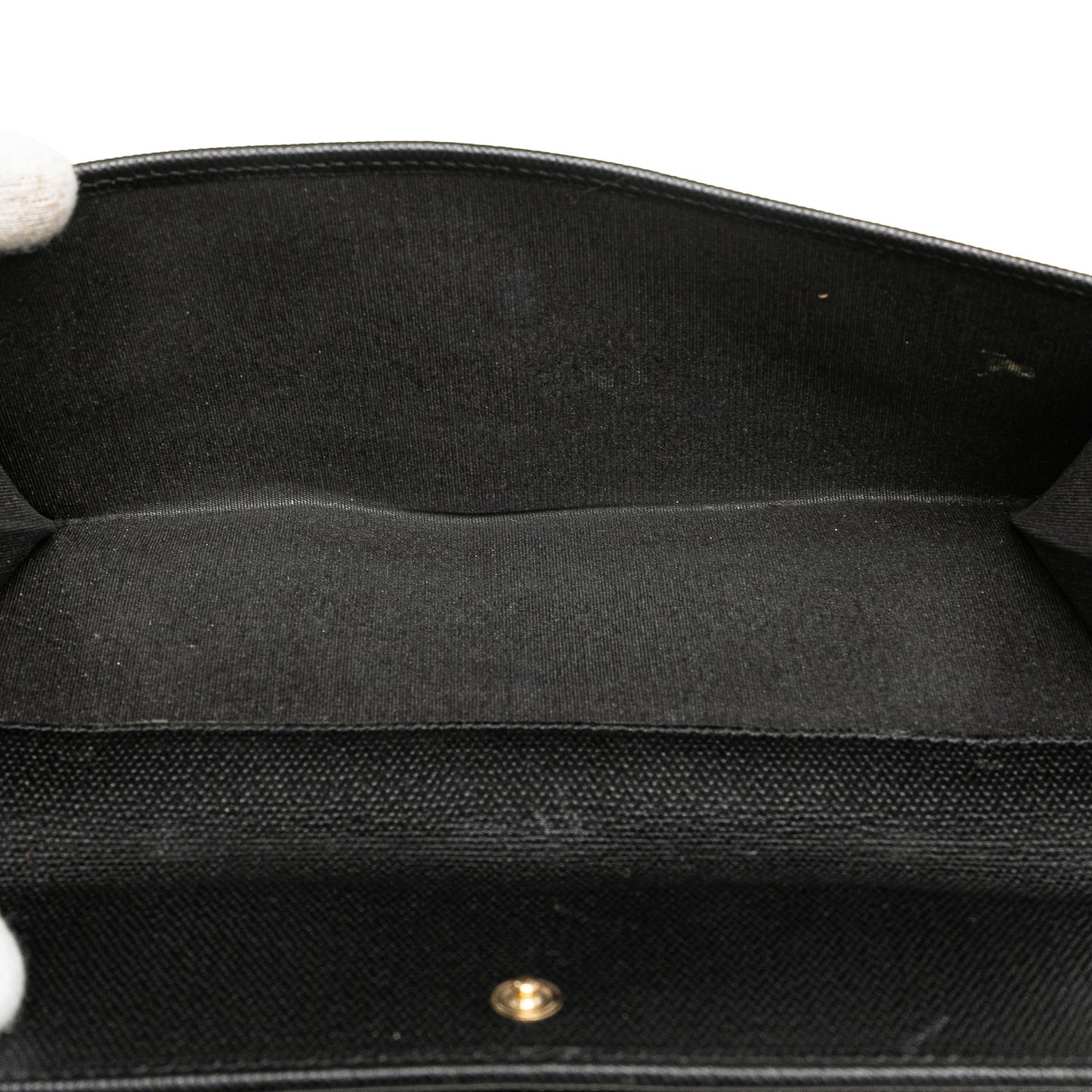 Chanel Calfskin CC Long Wallet Black