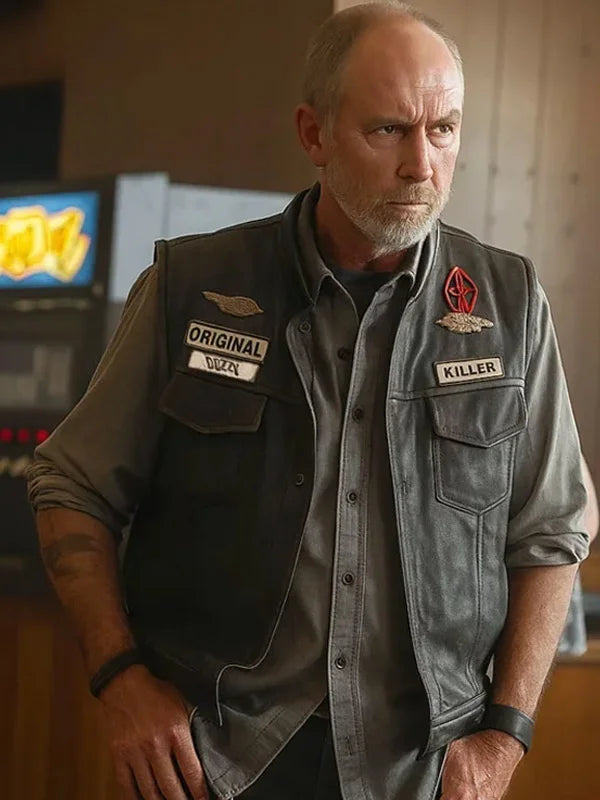 Task Perry Dorazo Leather Vest