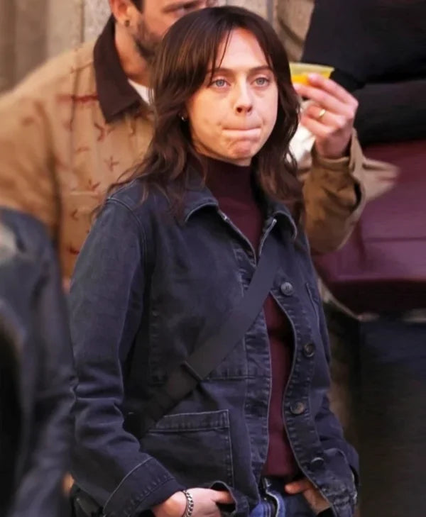 The Morning Show S04 Claire Conway Blue Jacket