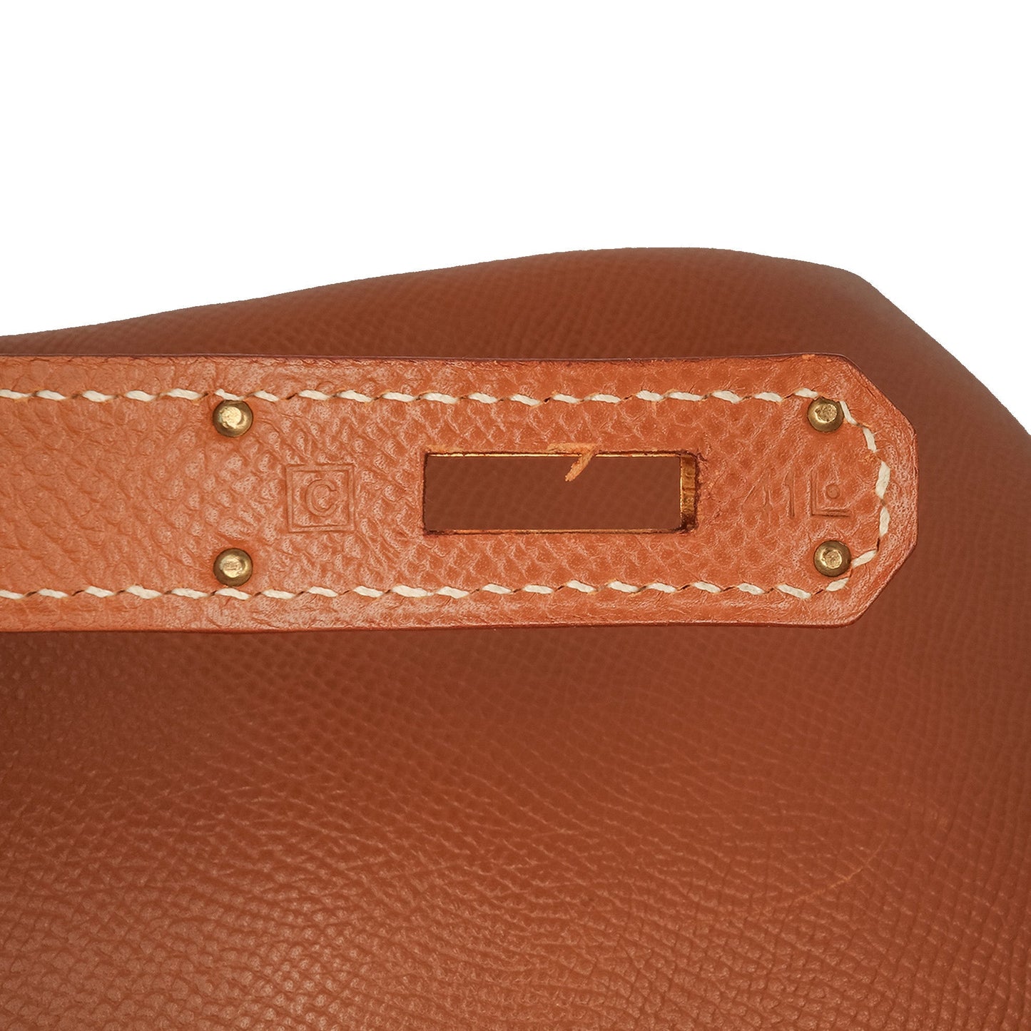 Hermès Courchevel Birkin Retourne 35 Brown